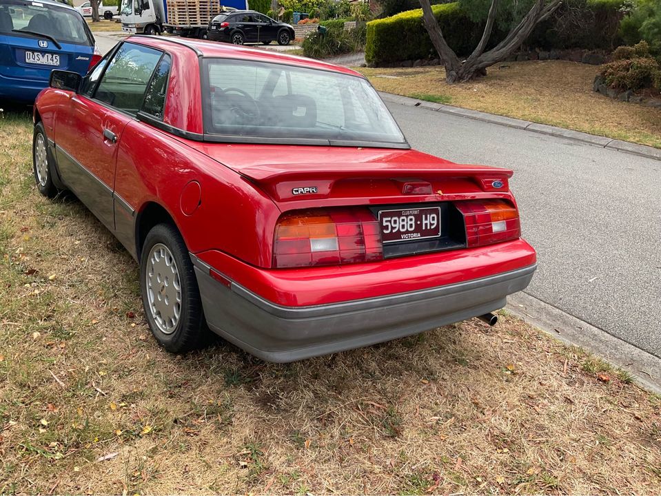 1990 FORD CAPRI TURBO CONVERTIBLE