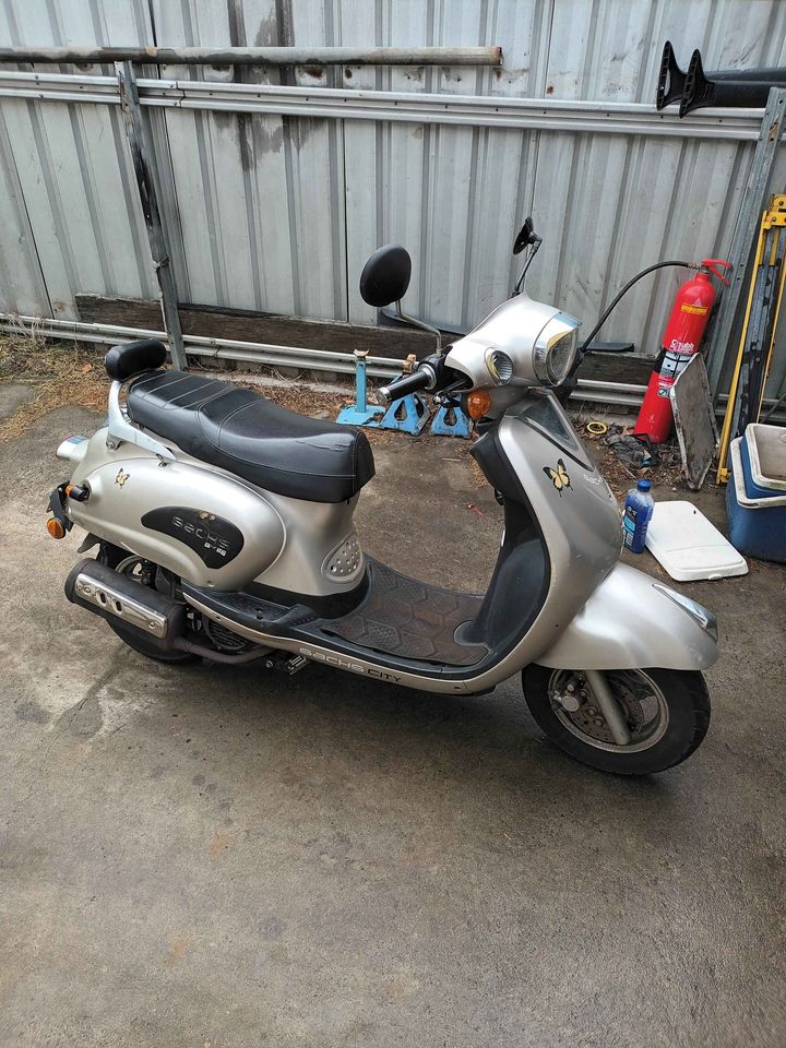 2008 SACHS CITY 150 SCOOTER