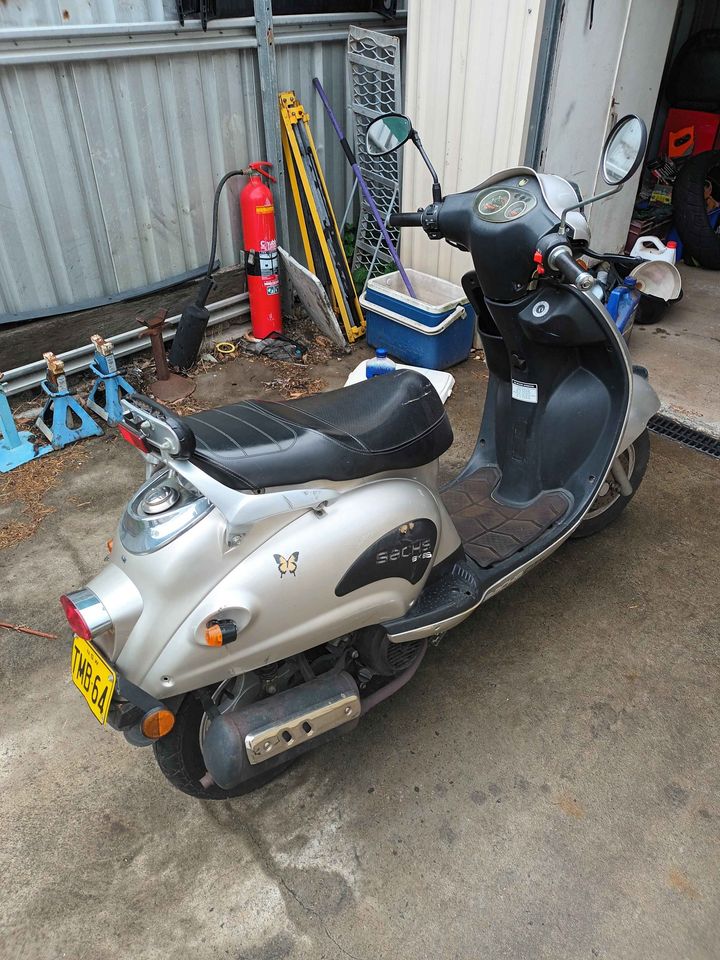 2008 SACHS CITY 150 SCOOTER