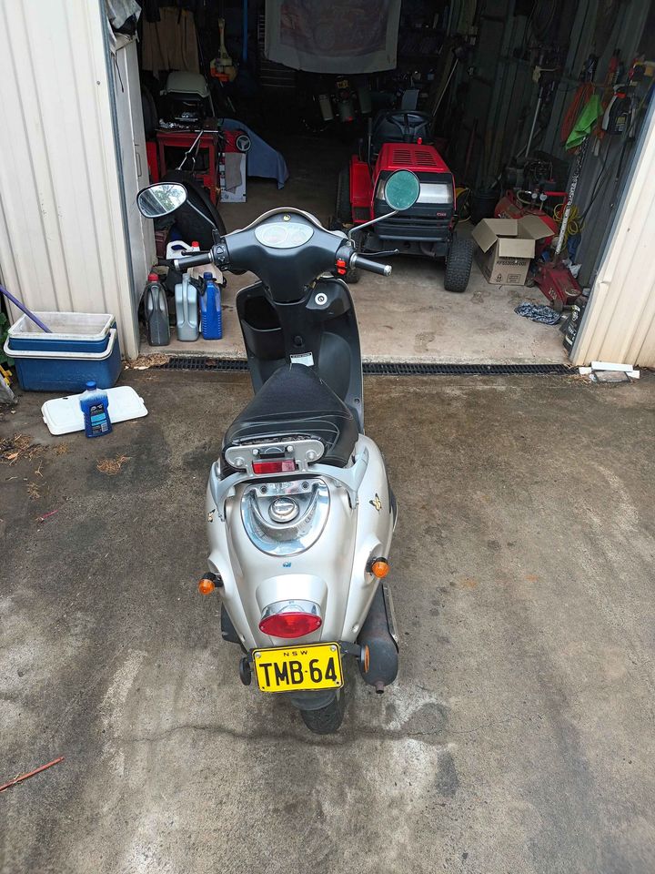 2008 SACHS CITY 150 SCOOTER