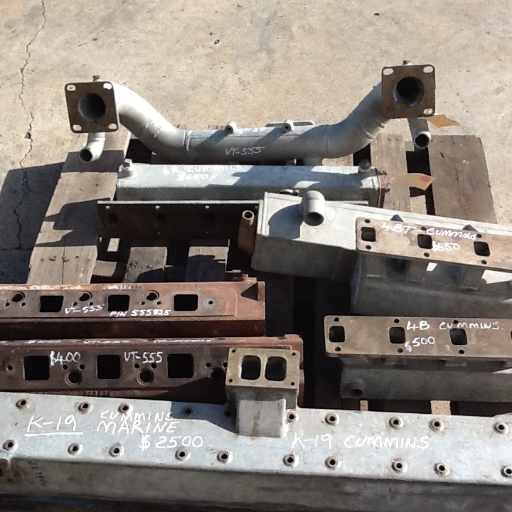 CUMMINS MARINE EXHAUST MANIFOLDS 