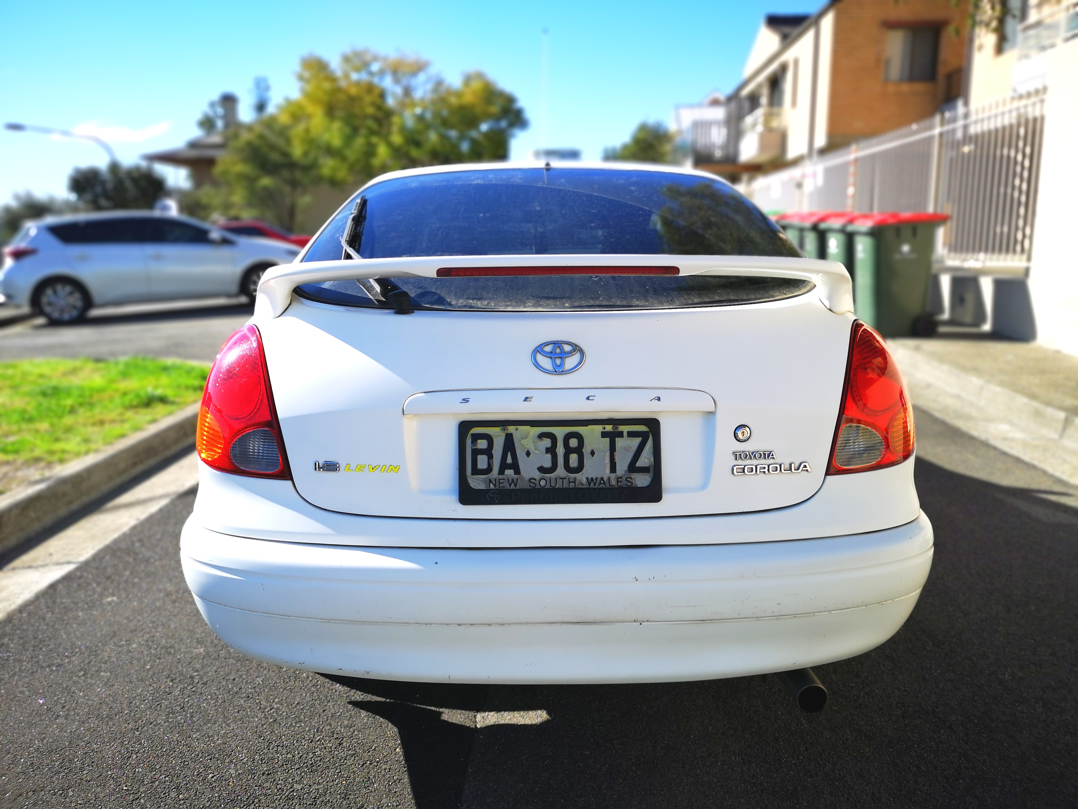 2000 TOYOTA COROLLA AE112R LEVIN SECA 5 SP MANUAL 5D LIFTBACK