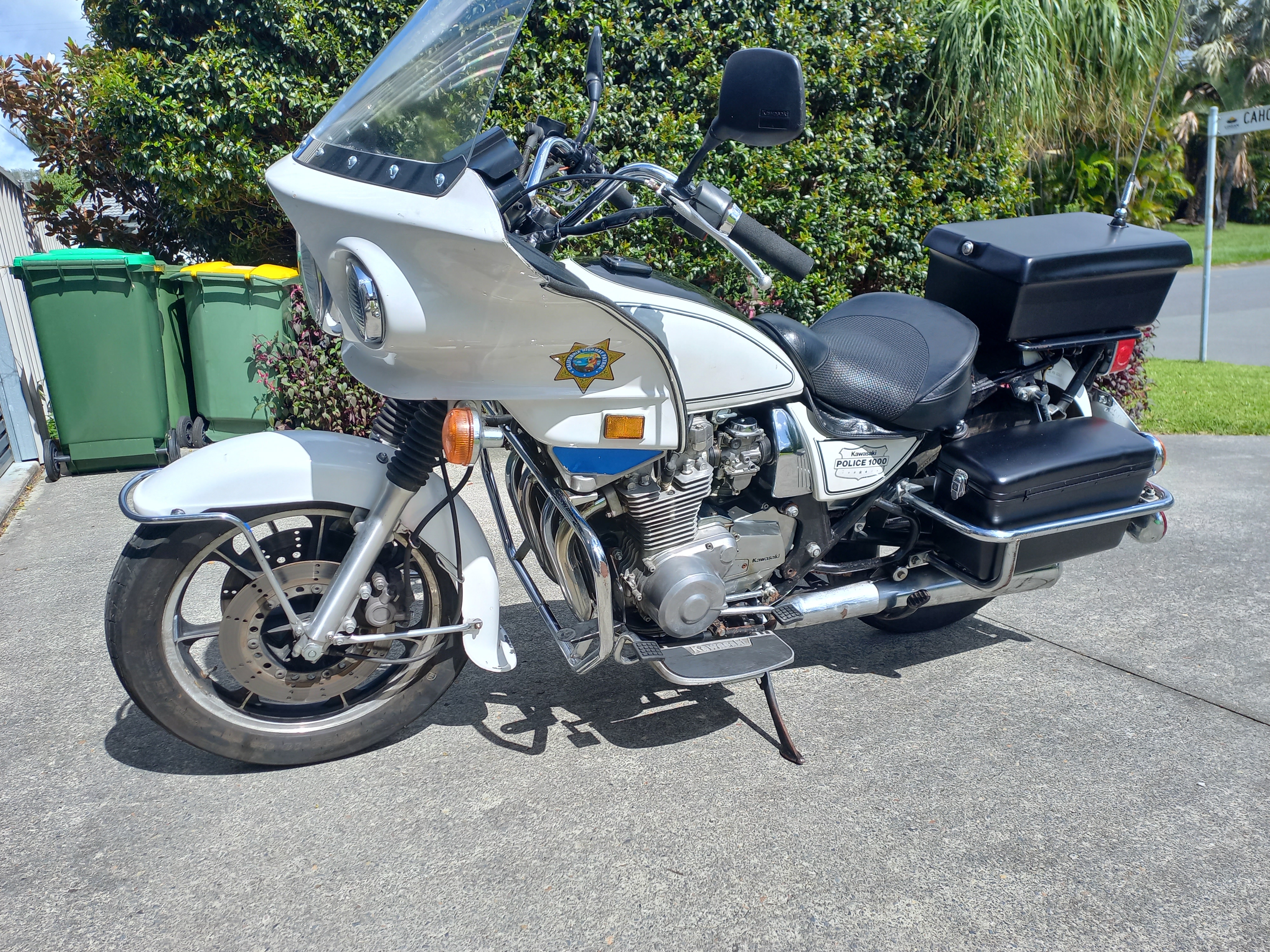 1992 KAWASAKI KZ1000P POLICE SPECIAL