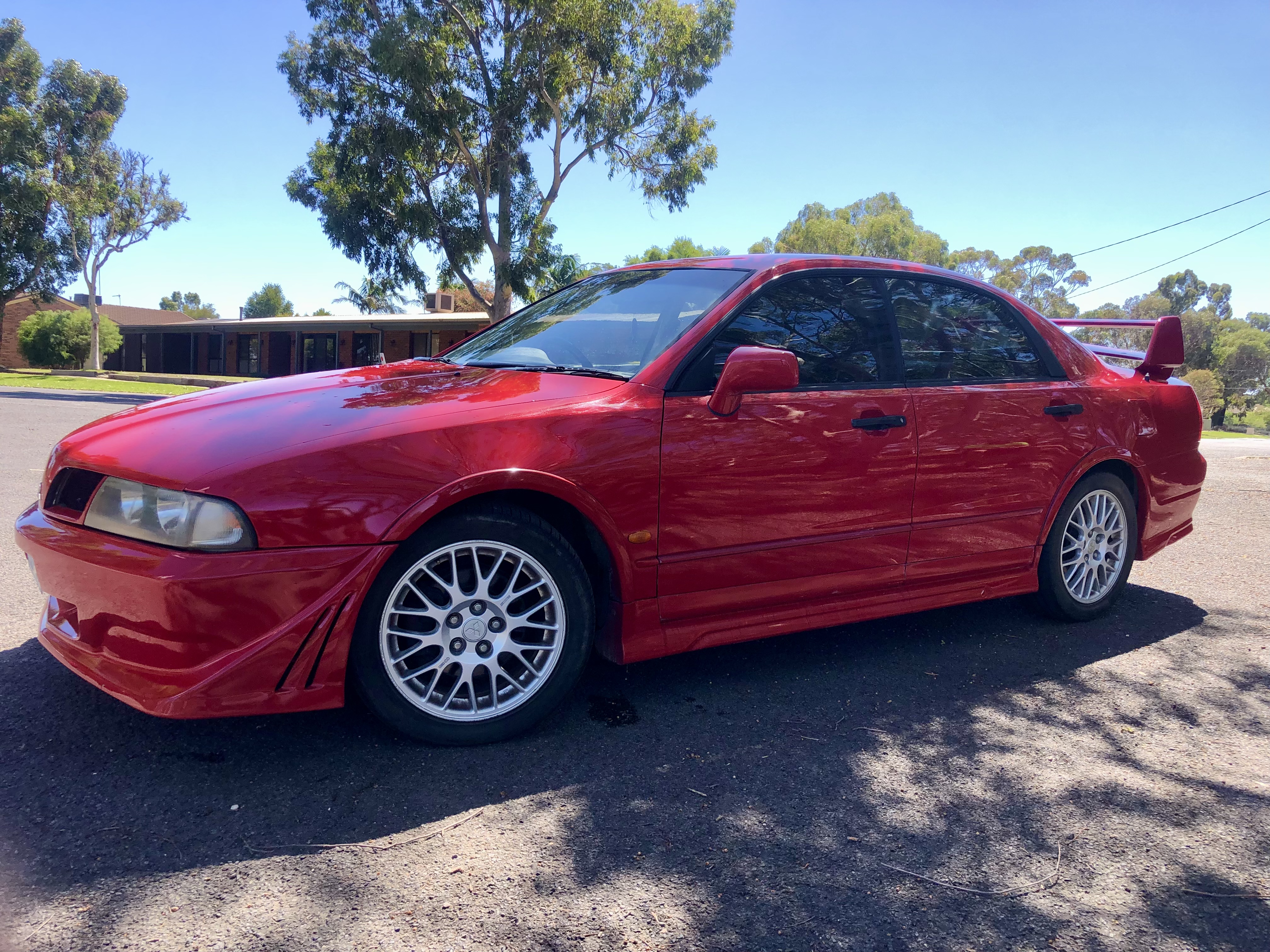 2002 MITSUBISHI MAGNA TJ RALLIART 5 SP AUTO SPORTS MODE 4D SEDAN
