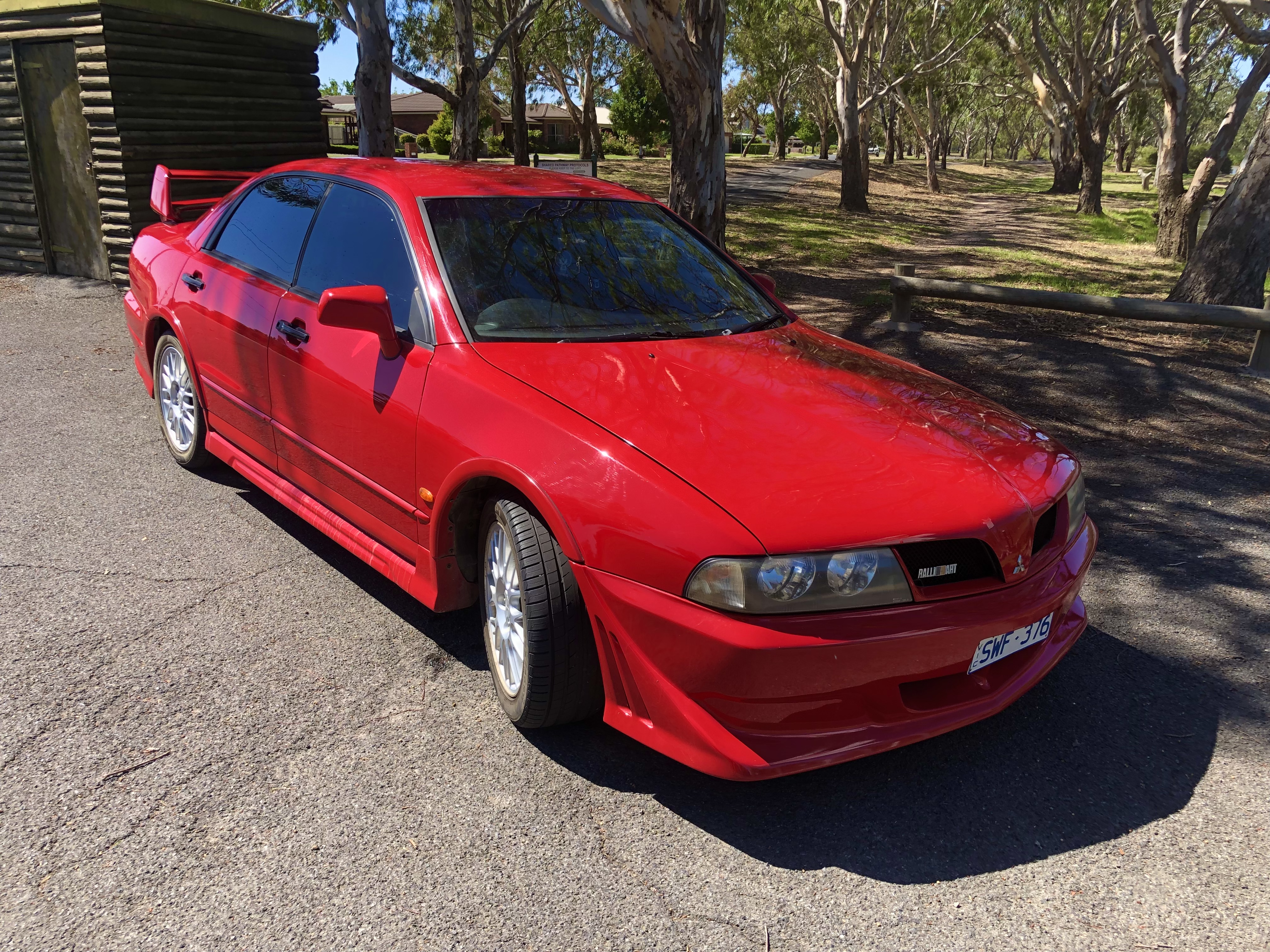 2002 MITSUBISHI MAGNA TJ RALLIART SEDAN