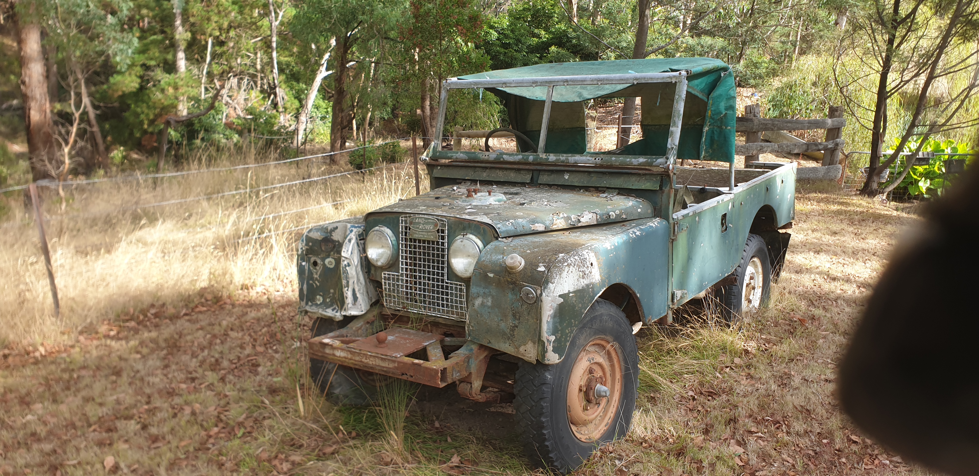 1956 LAND ROVER SERIES I SWB UTILITY 