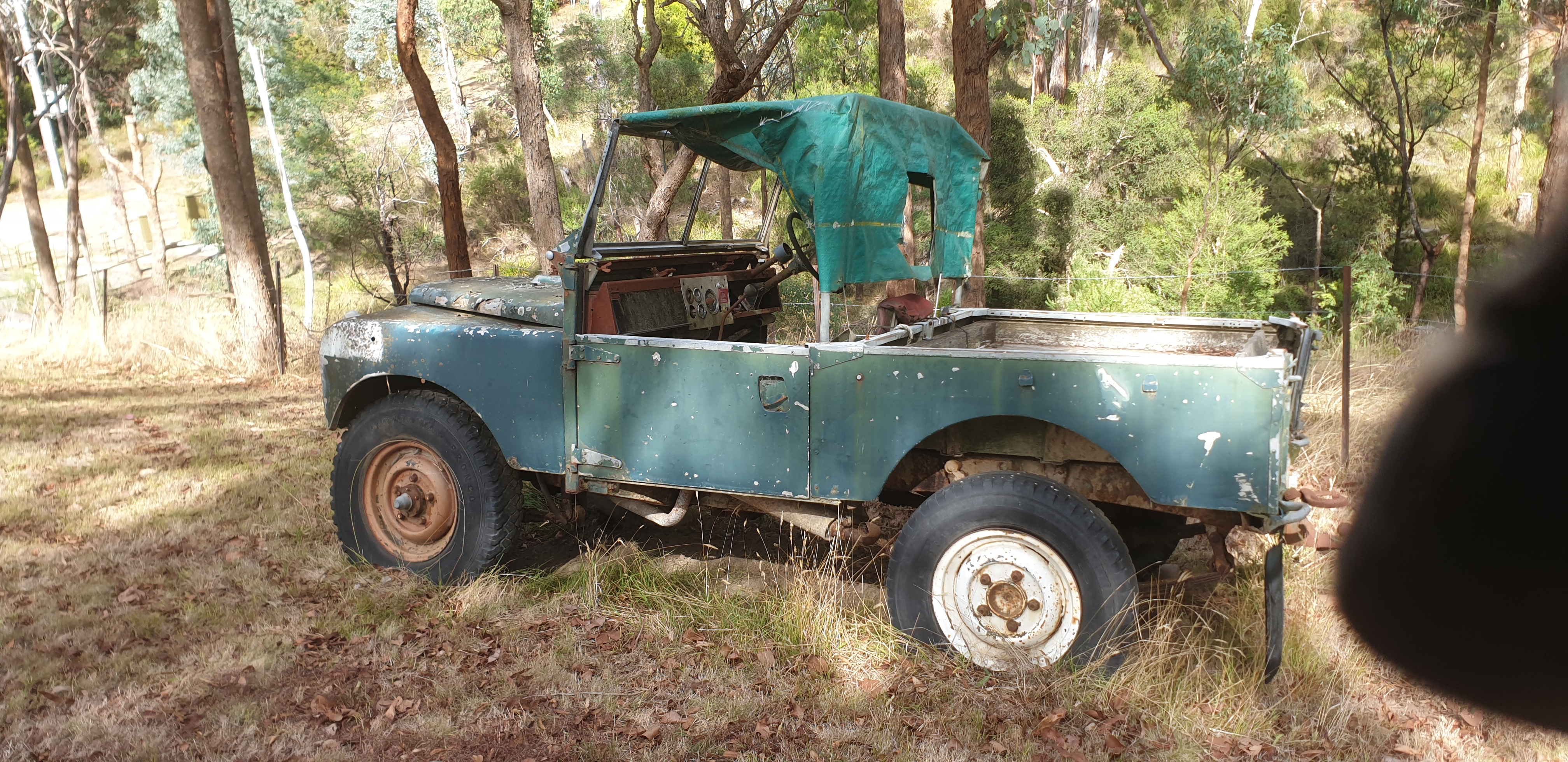 1956 LAND ROVER SERIES I SWB UTILITY 