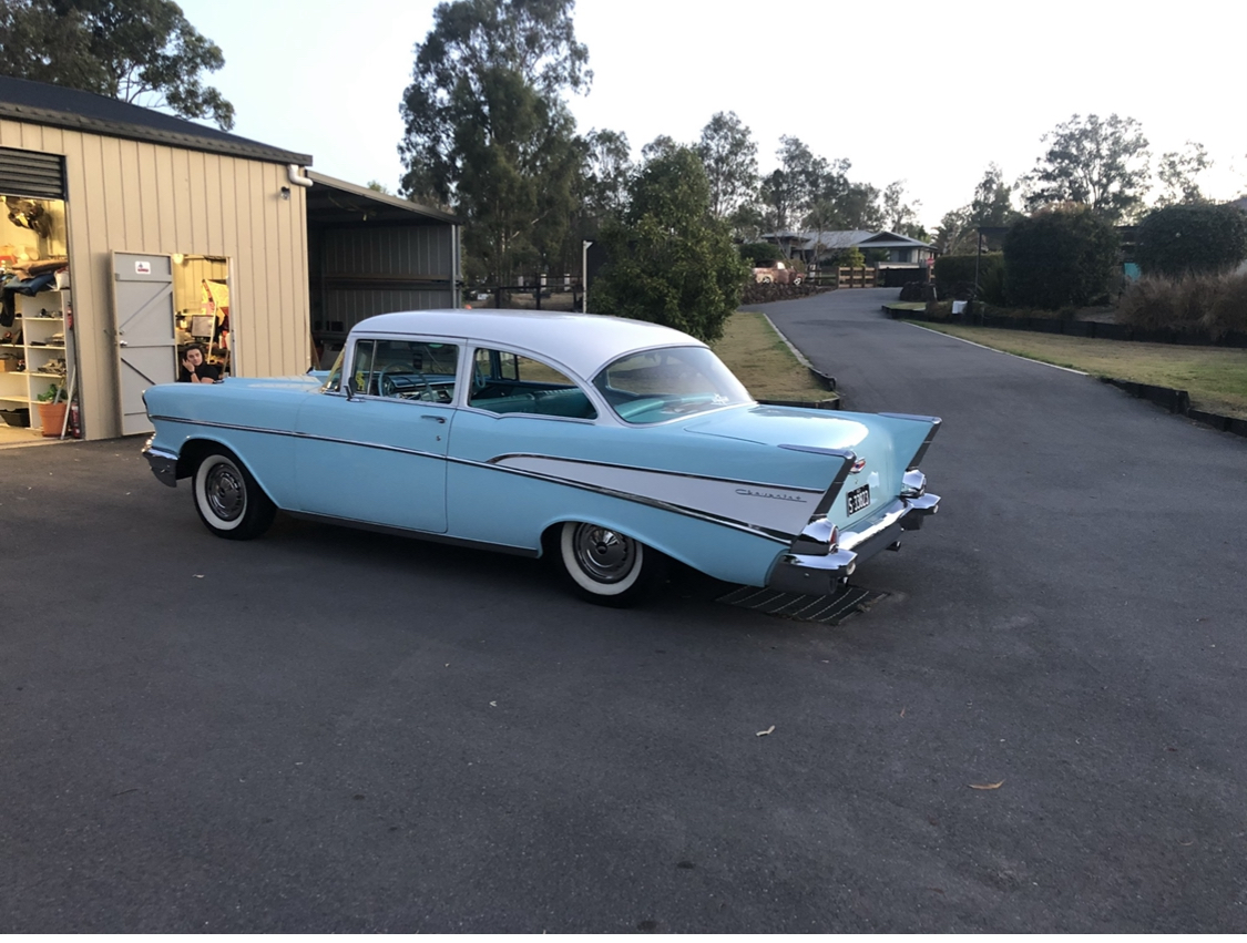 1957 CHEVROLET 210 SEDAN 