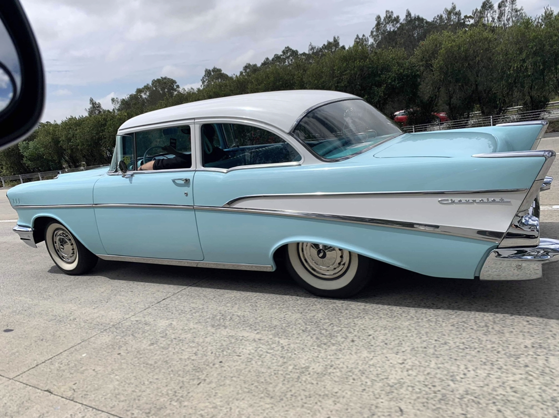 1957 CHEVROLET 210 SEDAN 