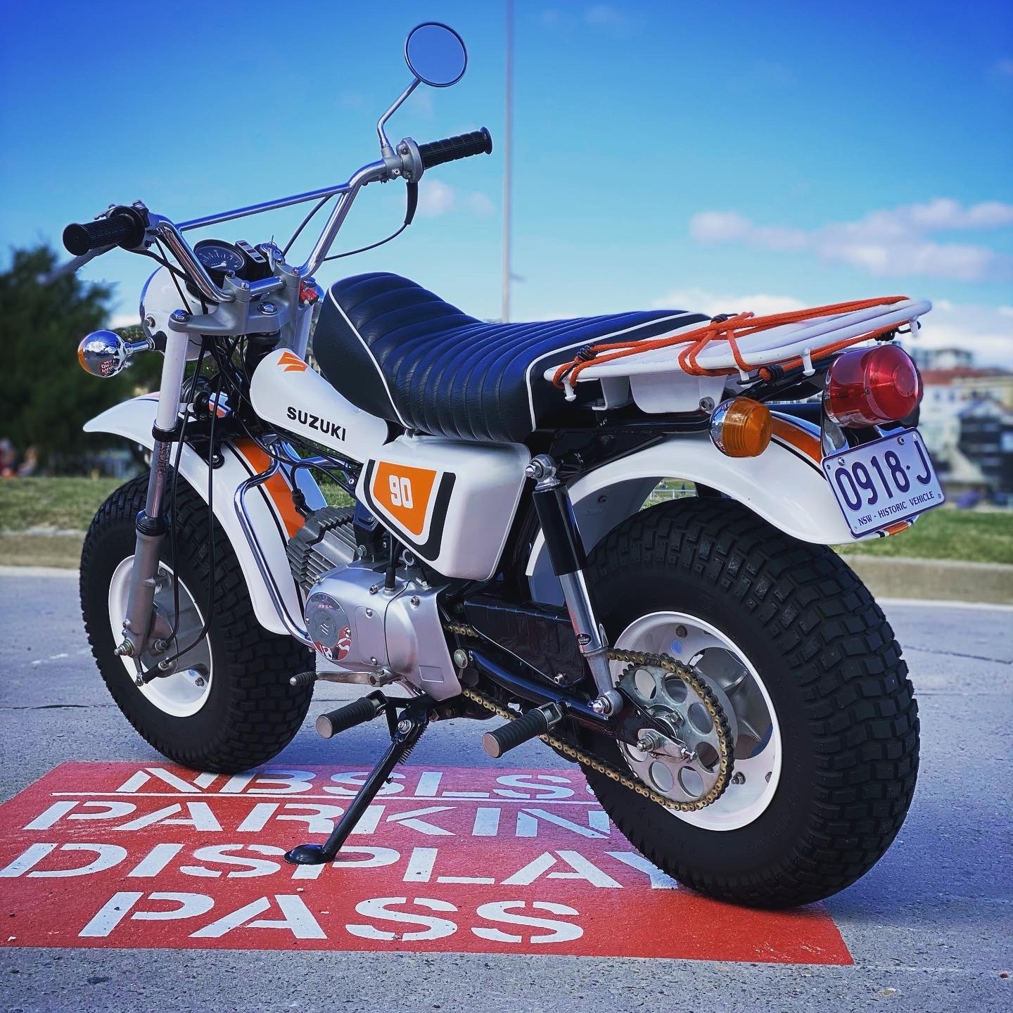 1976 SUZUKI RV90 MINI TRAIL