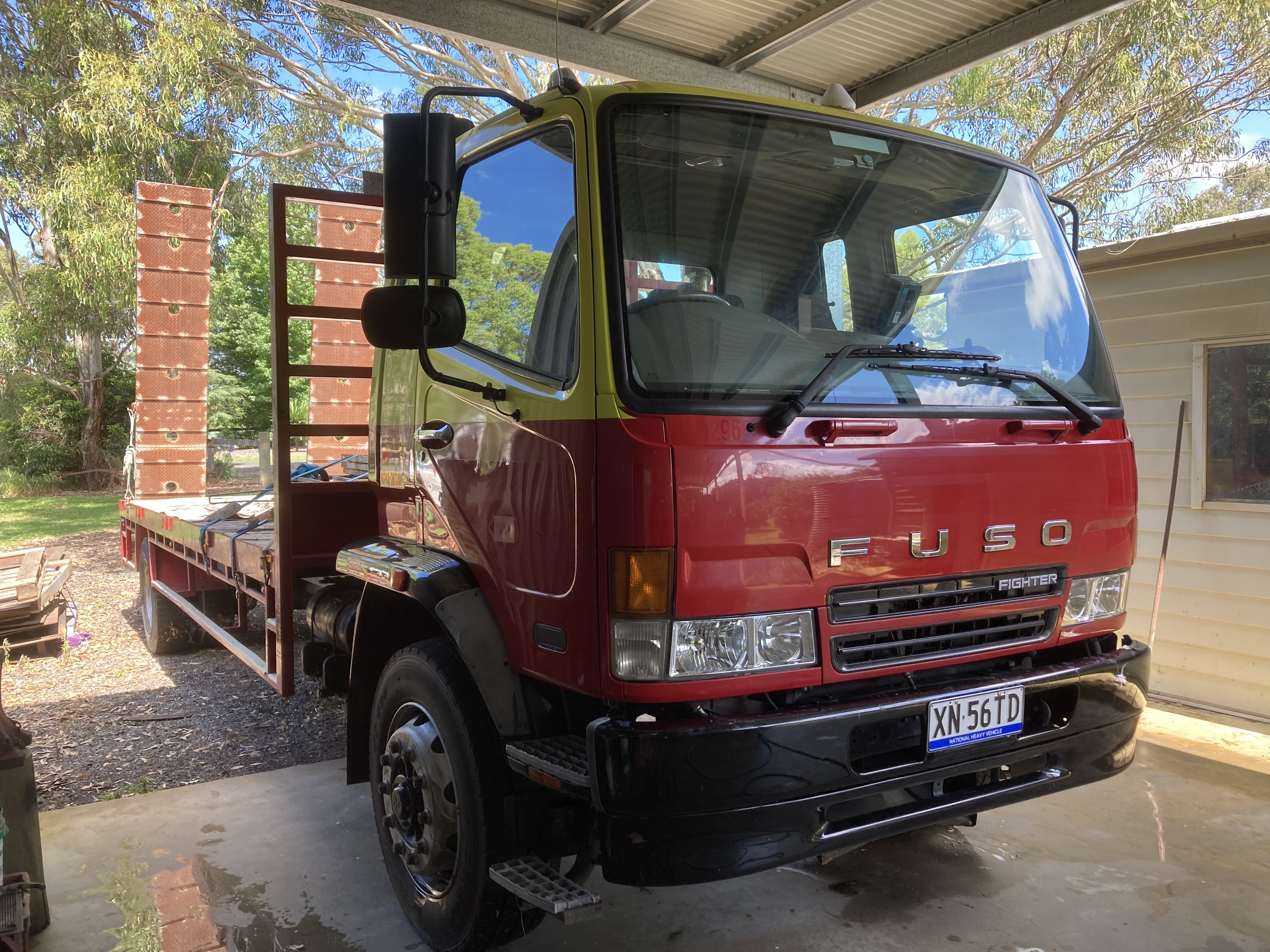 2007 MITSUBISHI FUSO FIGHTER TRAY