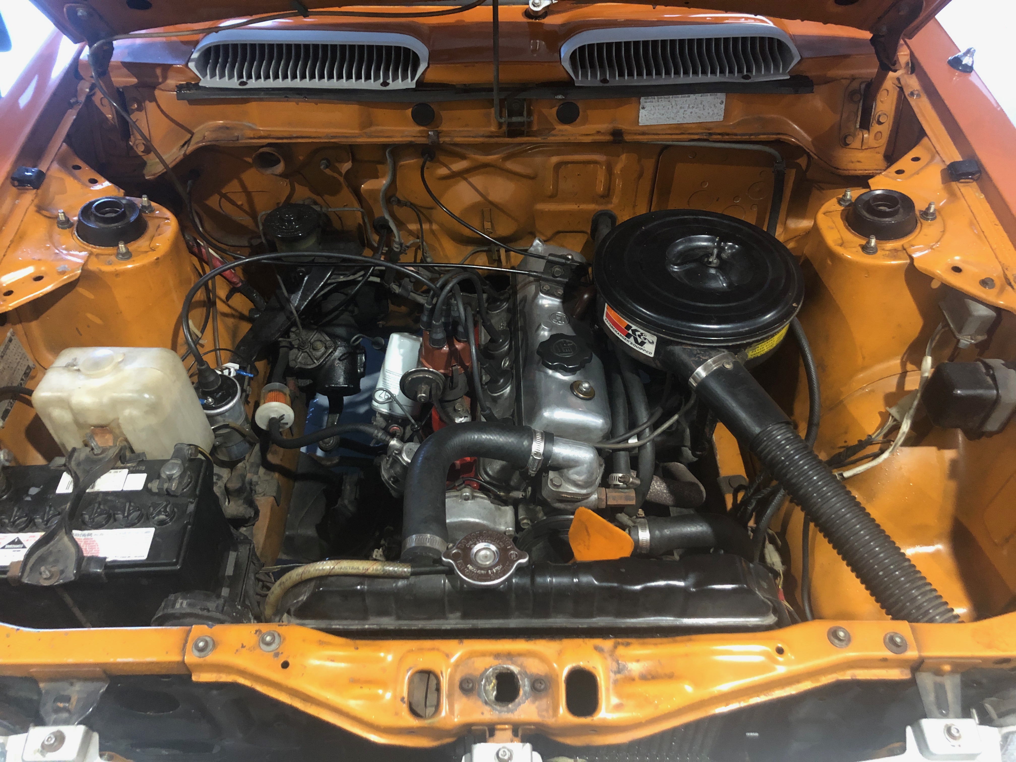 1973 TOYOTA COROLLA KE20 2D SEDAN