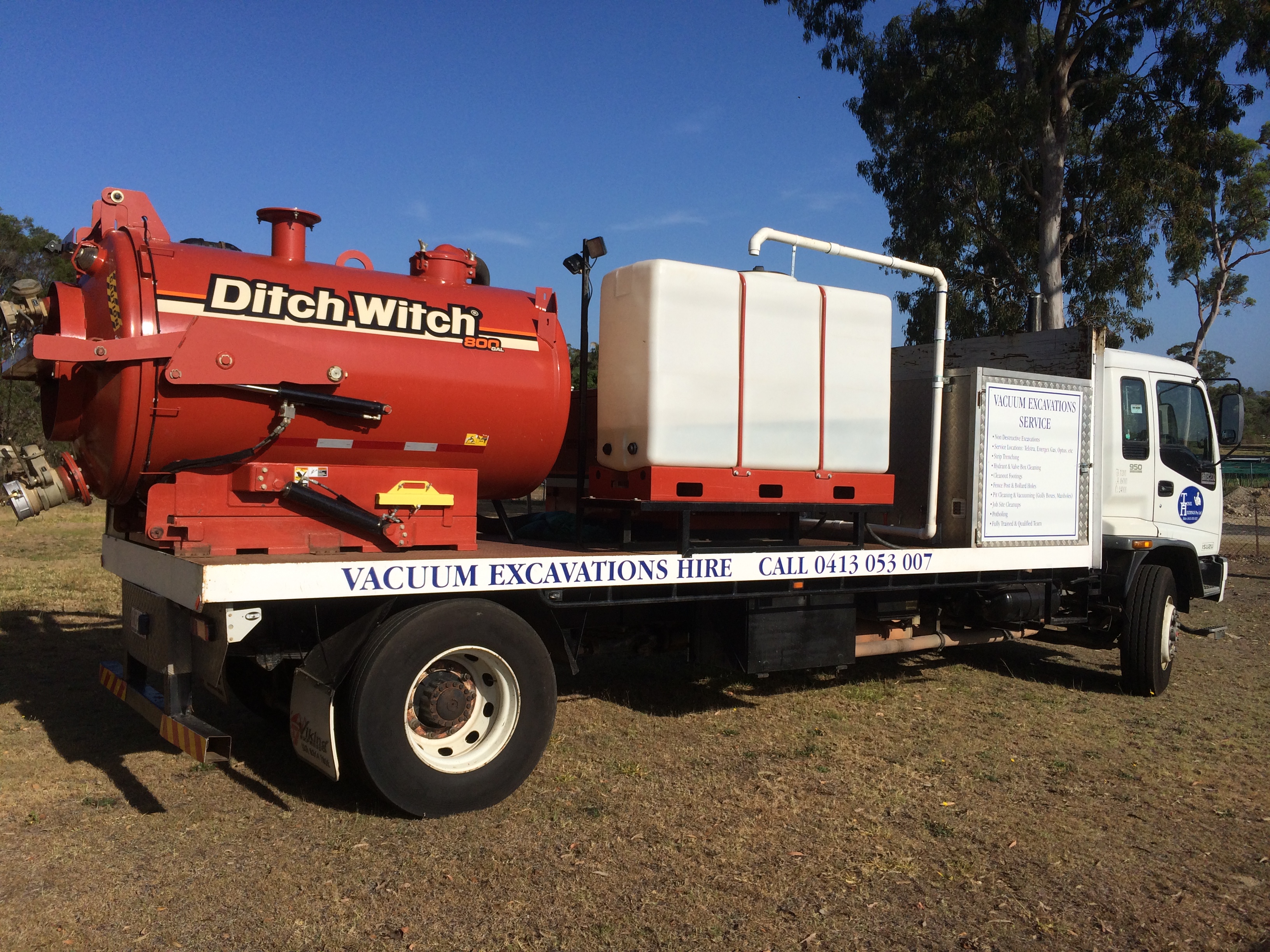 2000 ISUZU FTR950 FLAT TRAY