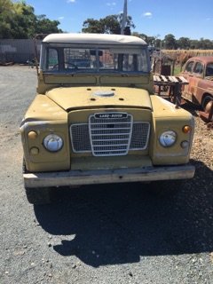 1974 LAND ROVER MARK III TRAY