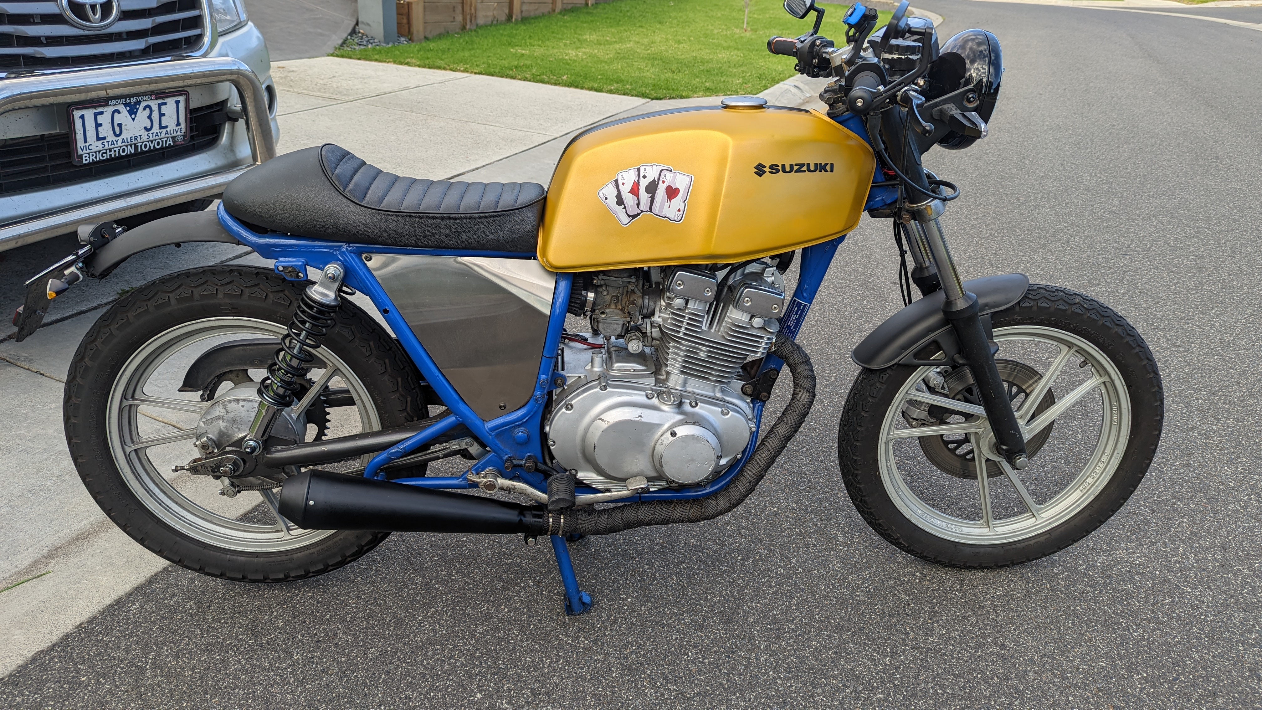 1981 SUZUKI GSX250 CAFE RACER