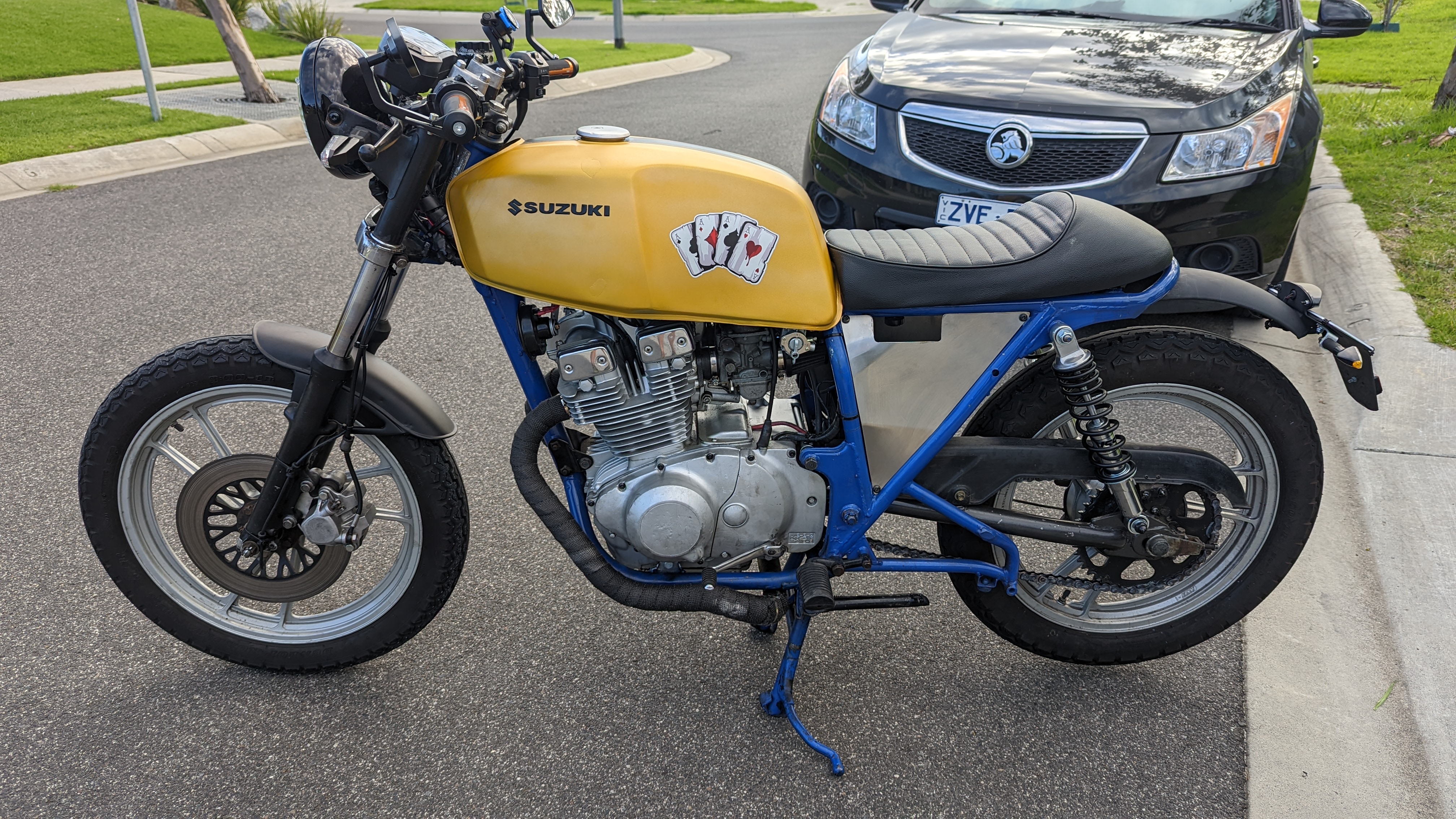 1981 SUZUKI GSX250 CAFE RACER