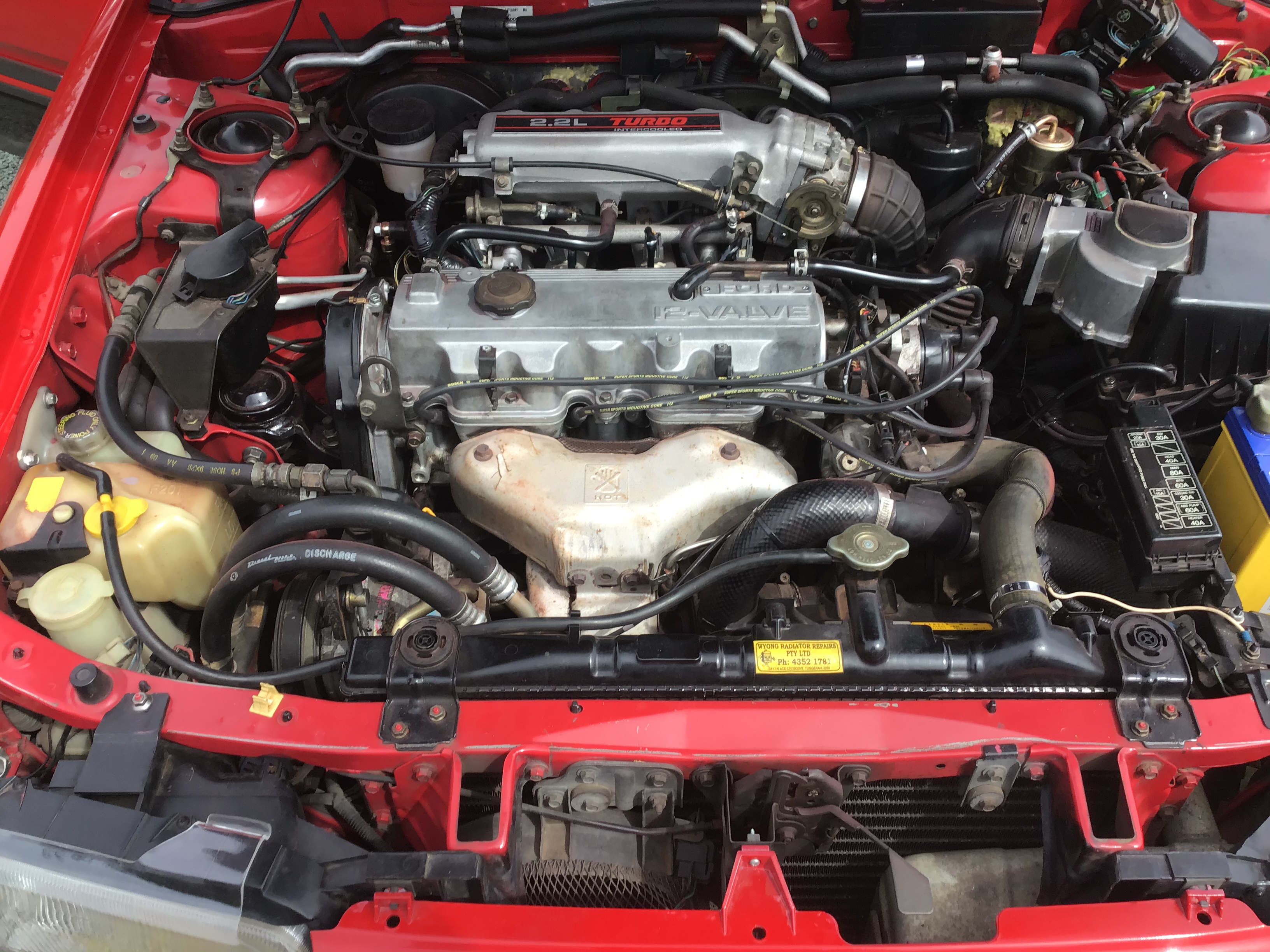 1991 FORD TELSTAR AV TX5 TURBO HATCHBACK