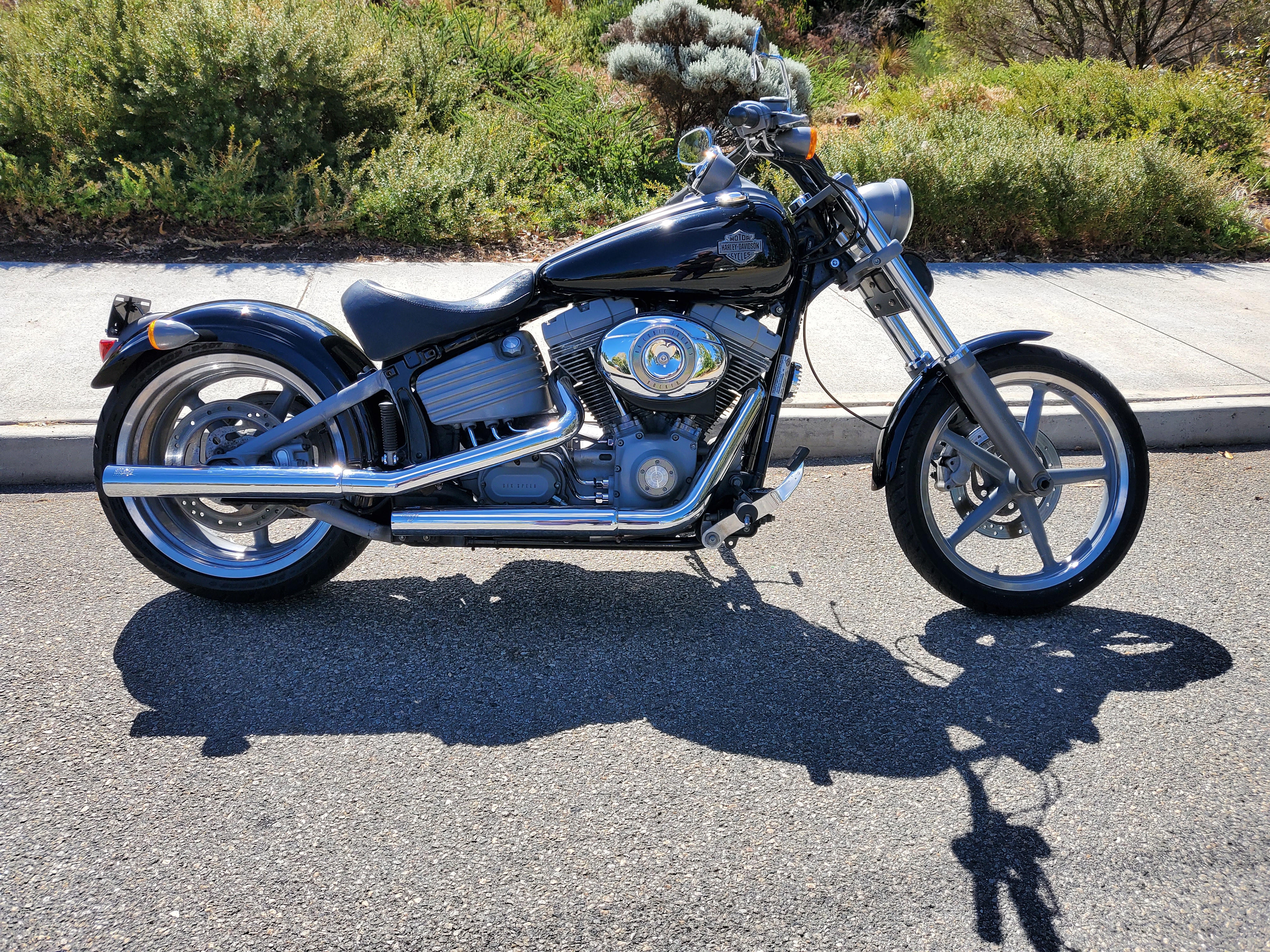 2008 HARLEY-DAVIDSON FXCWC ROCKER CUSTOM CRUISER