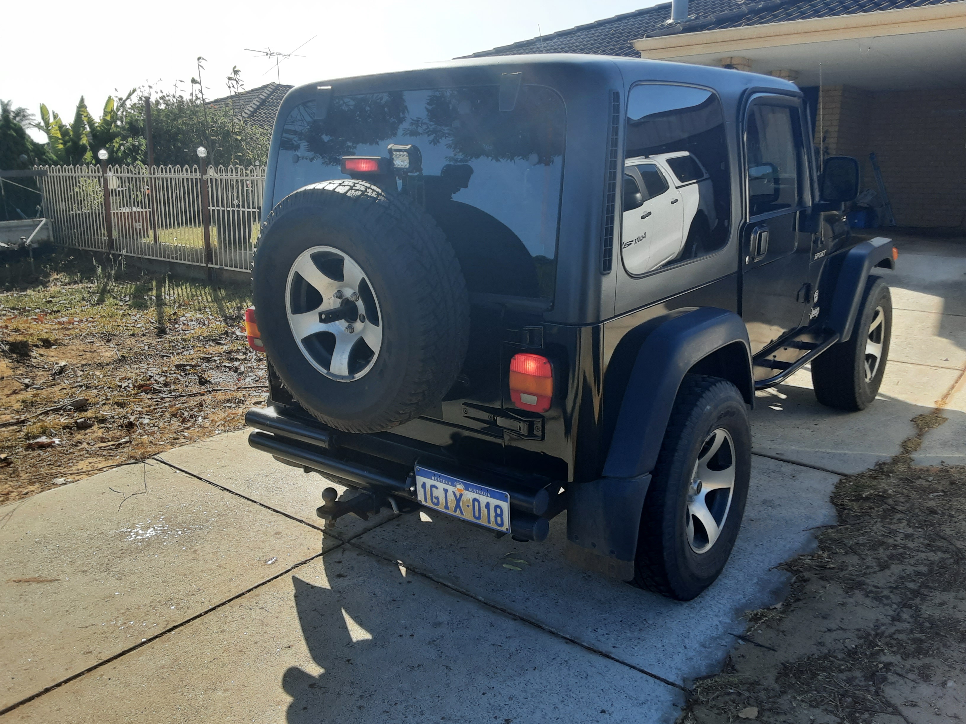 2003 JEEP WRANGLER TJ SPORT (4x4) 5 SP MANUAL 4x4 2D HARDTOP