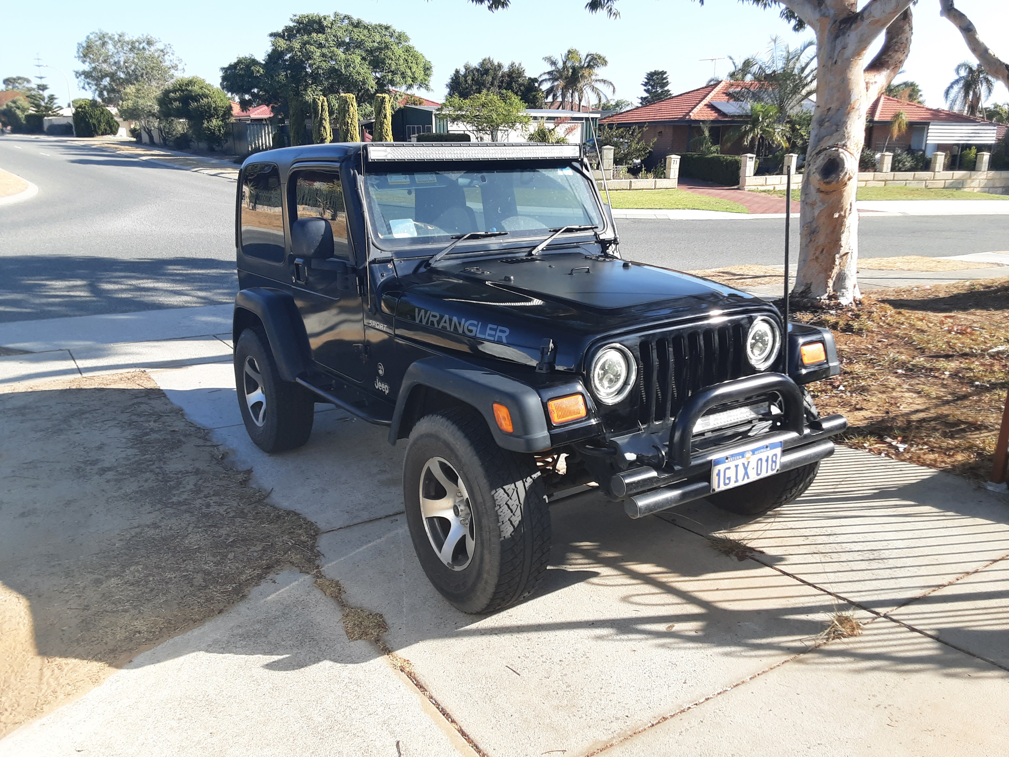 2003 JEEP WRANGLER TJ SPORT (4x4) 5 SP MANUAL 4x4 2D HARDTOP