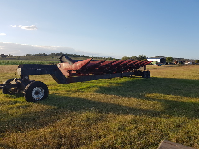 1084 CORN FRONT AND TRAILER