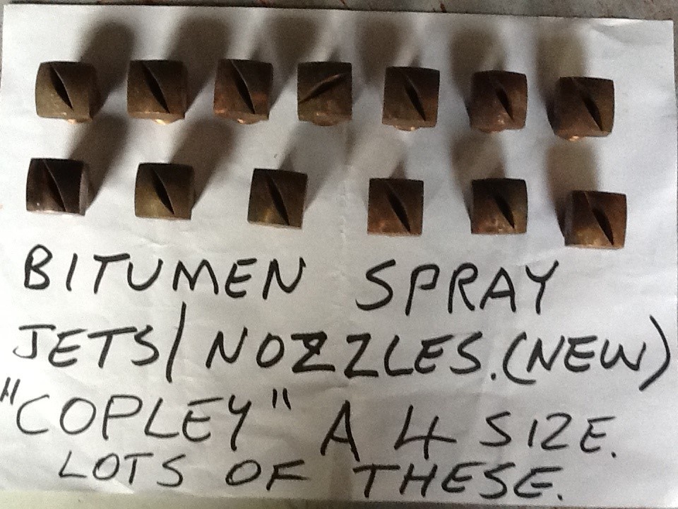BITUMEN SPRAY JETS/NOZZLES