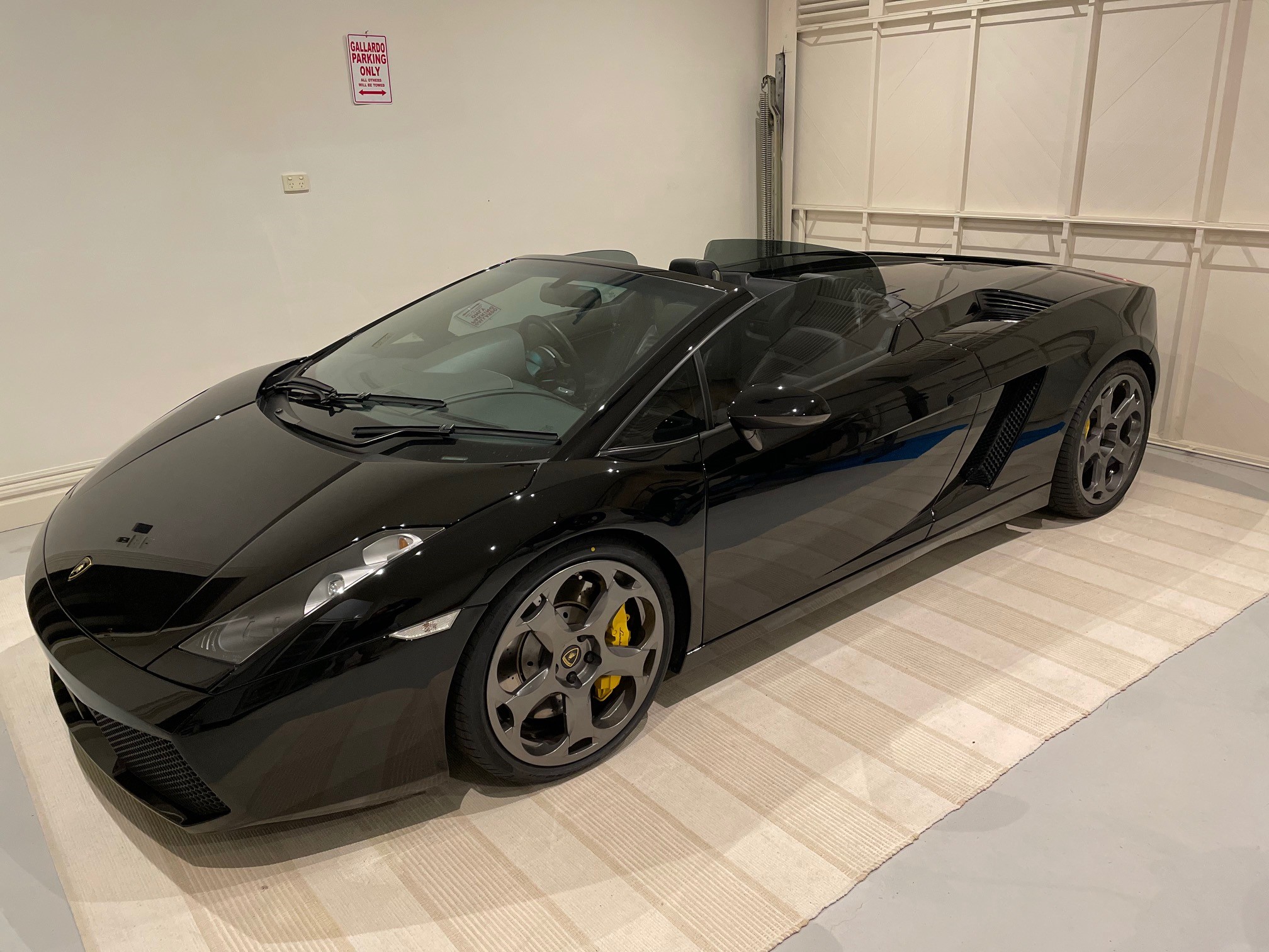 2007 LAMBORGHINI GALLARDO SPYDER CONVERTIBLE 