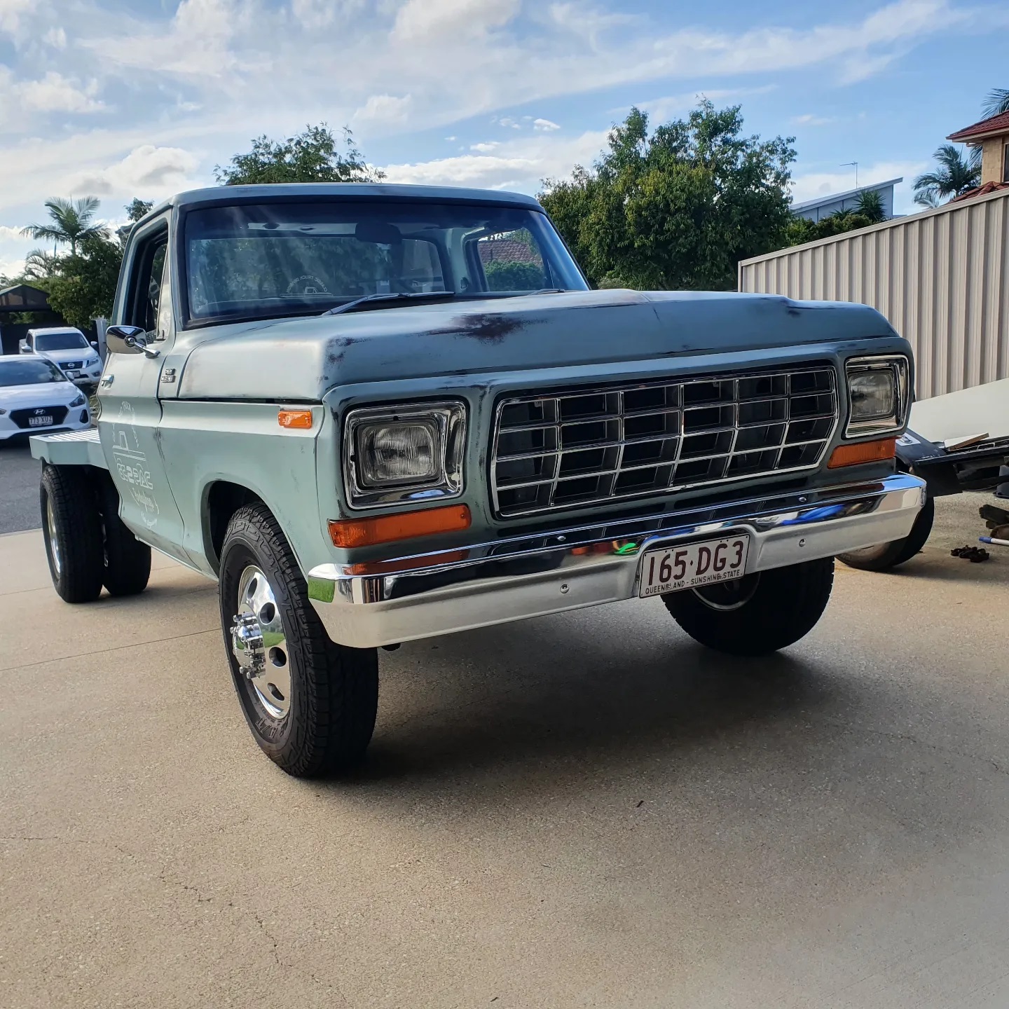 1980 FORD F350 SWB DUALLY PICK UP 