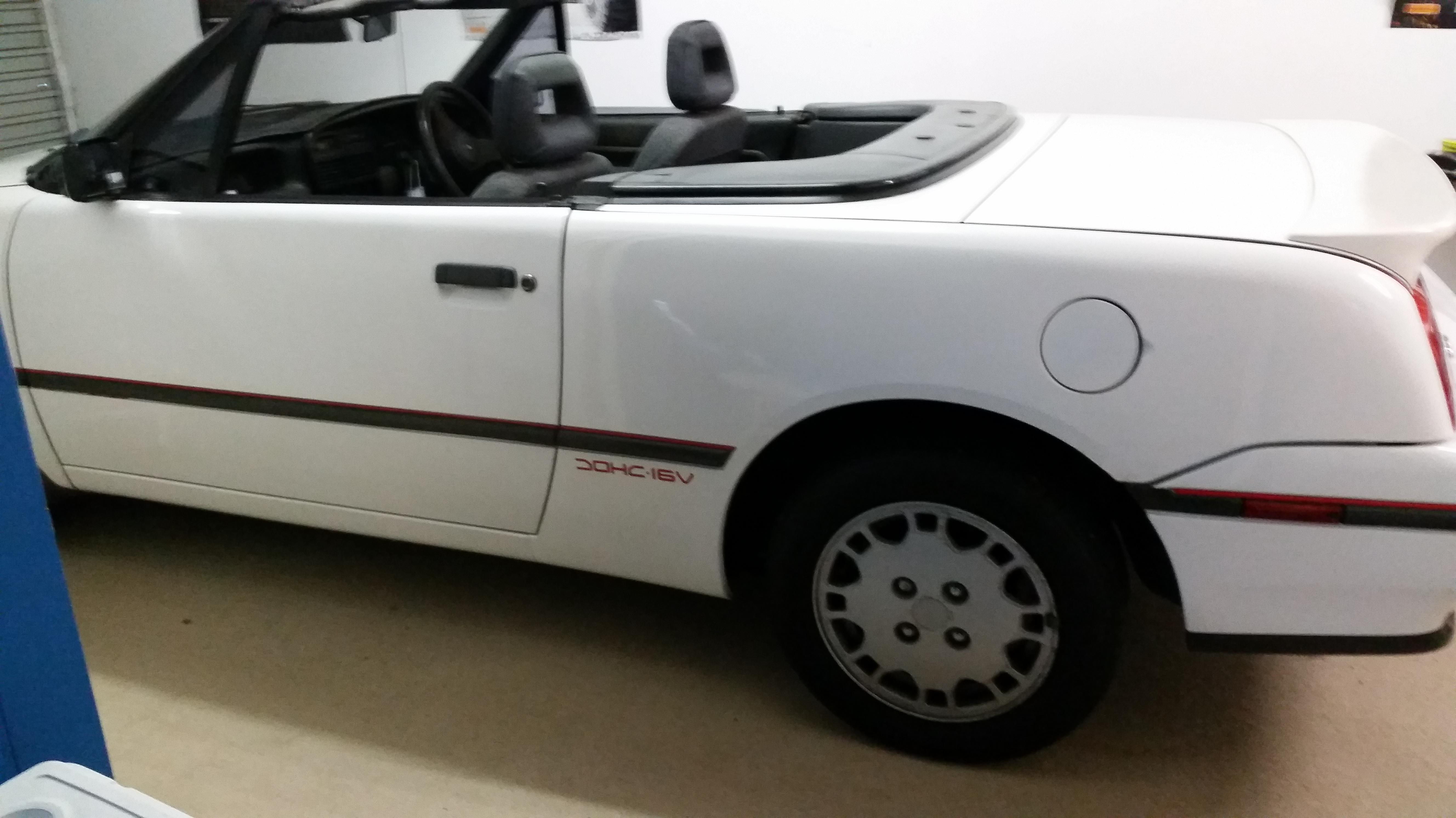 1990 FORD CAPRI CONVERTIBLE
