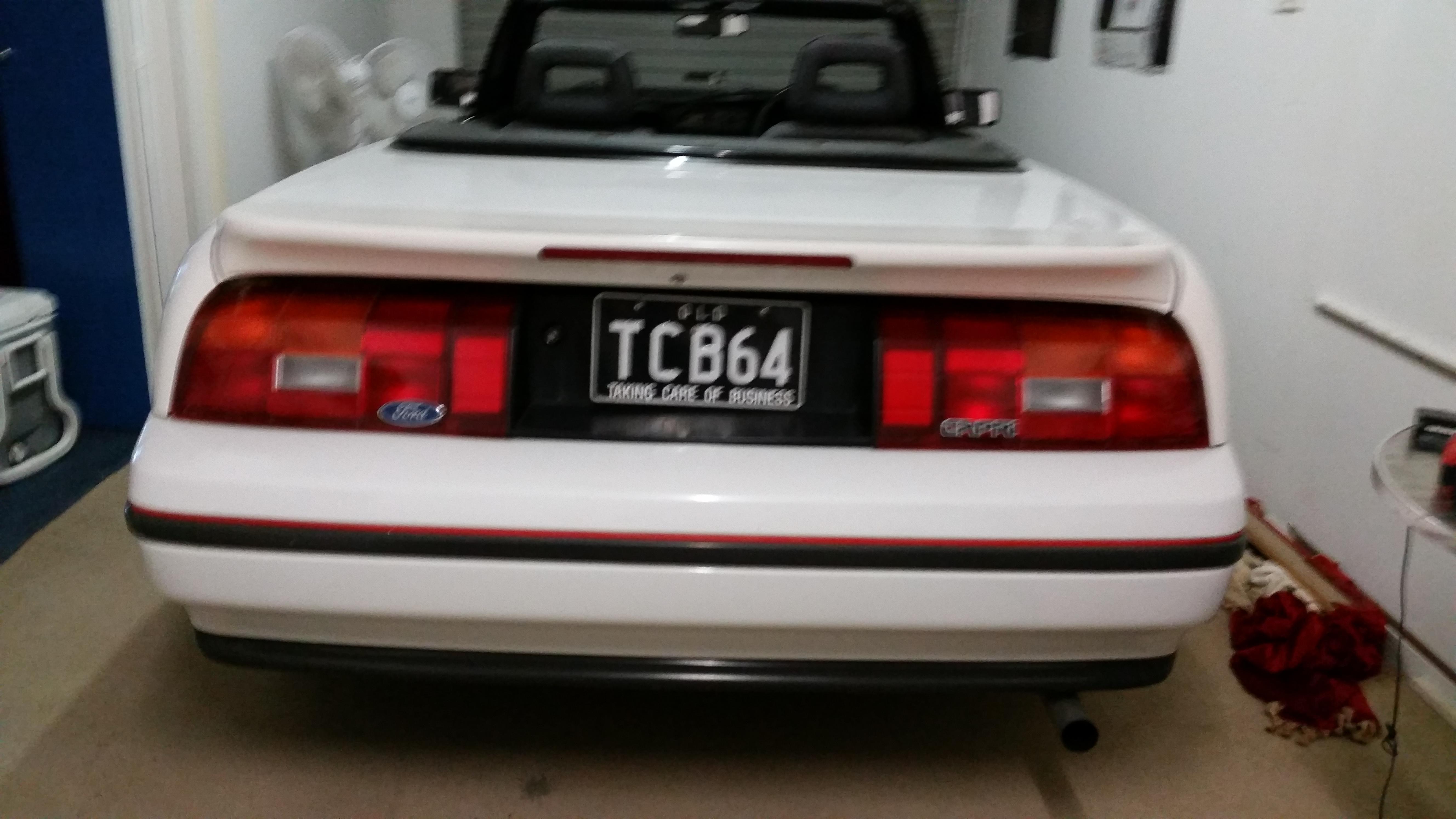 1990 FORD CAPRI CONVERTIBLE