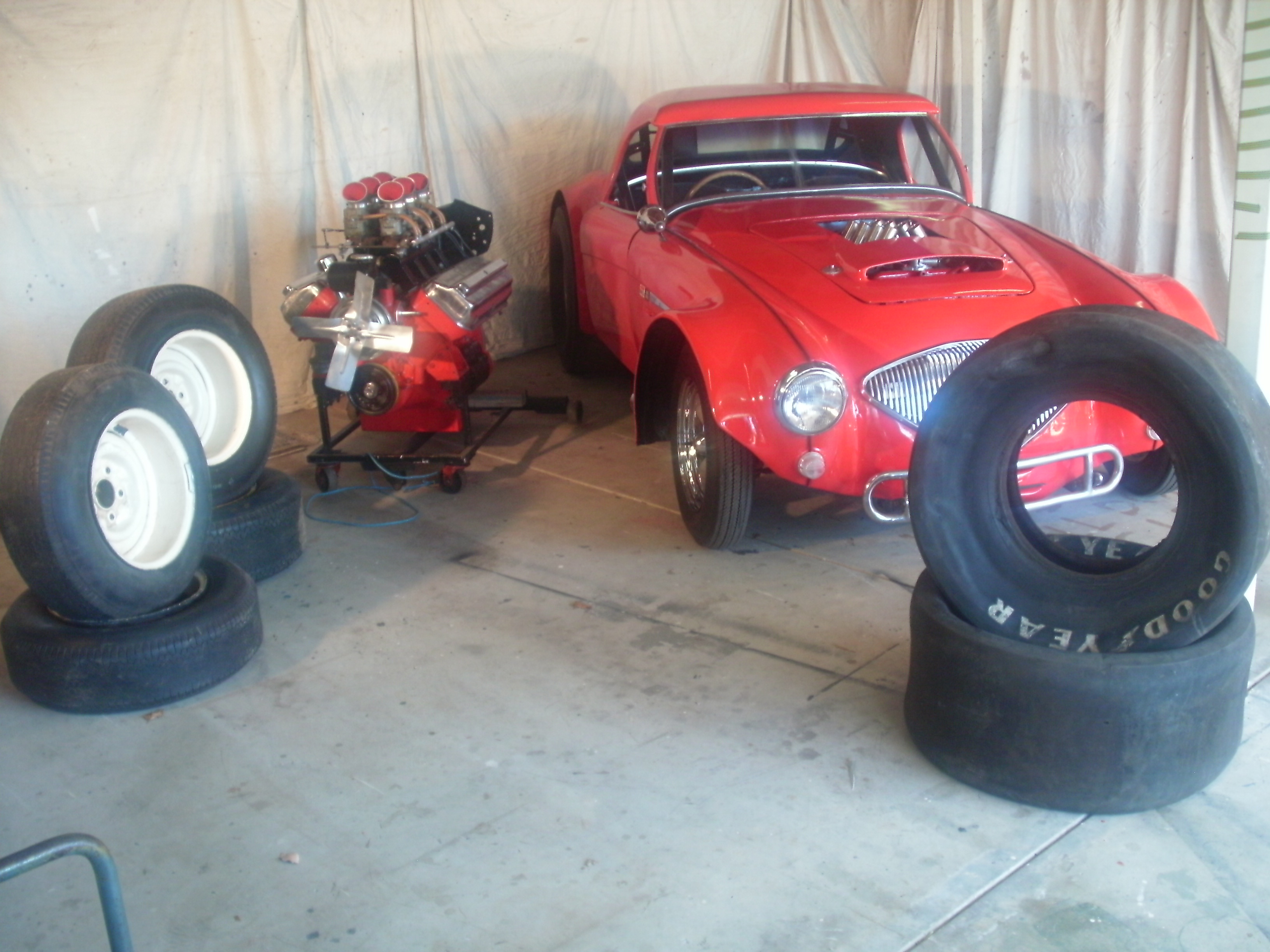 1954 AUSTIN HEALEY BN2 DRAG RACING CAR