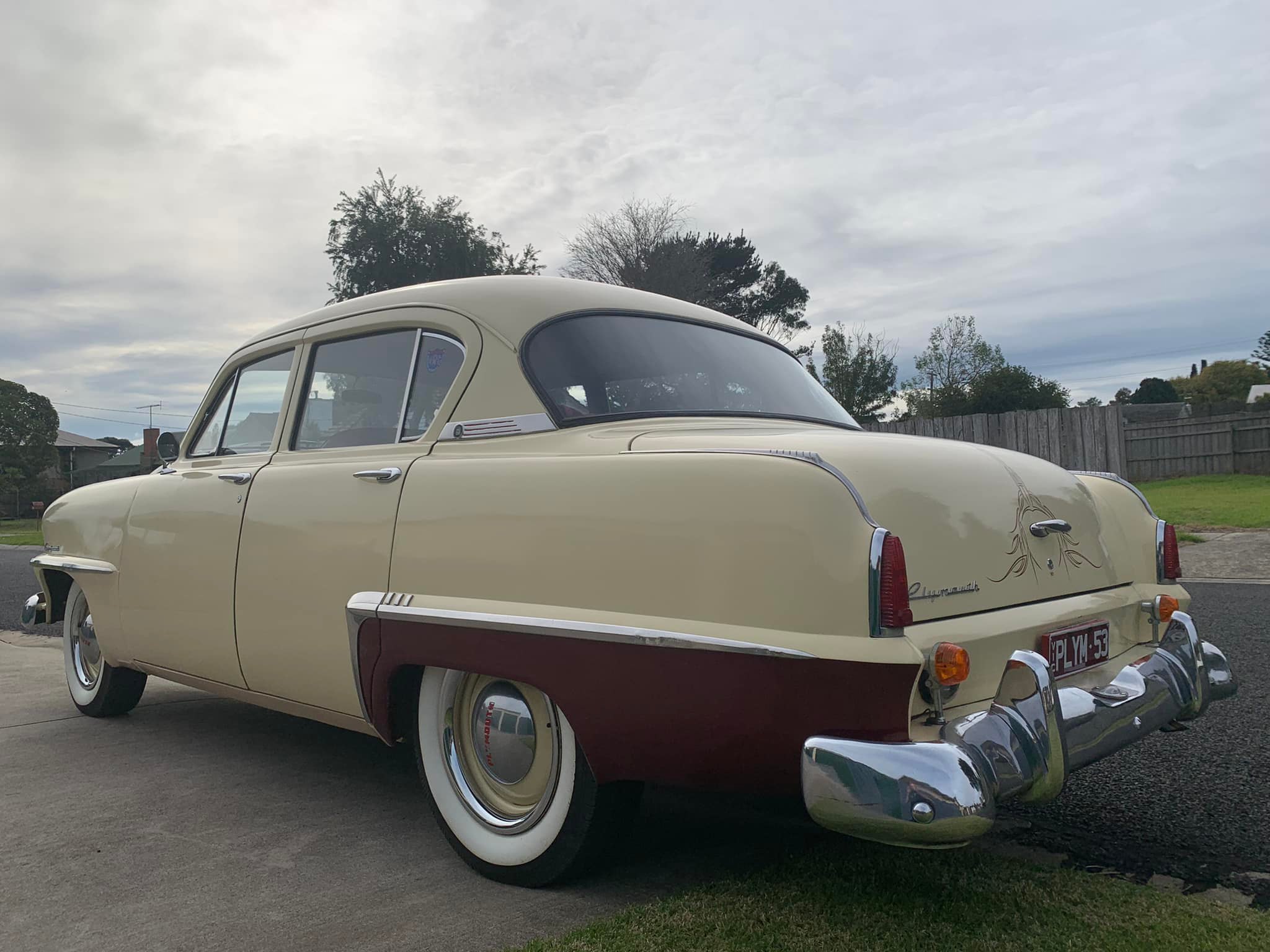 1953 PLYMOUTH CRANBROOK SEDAN