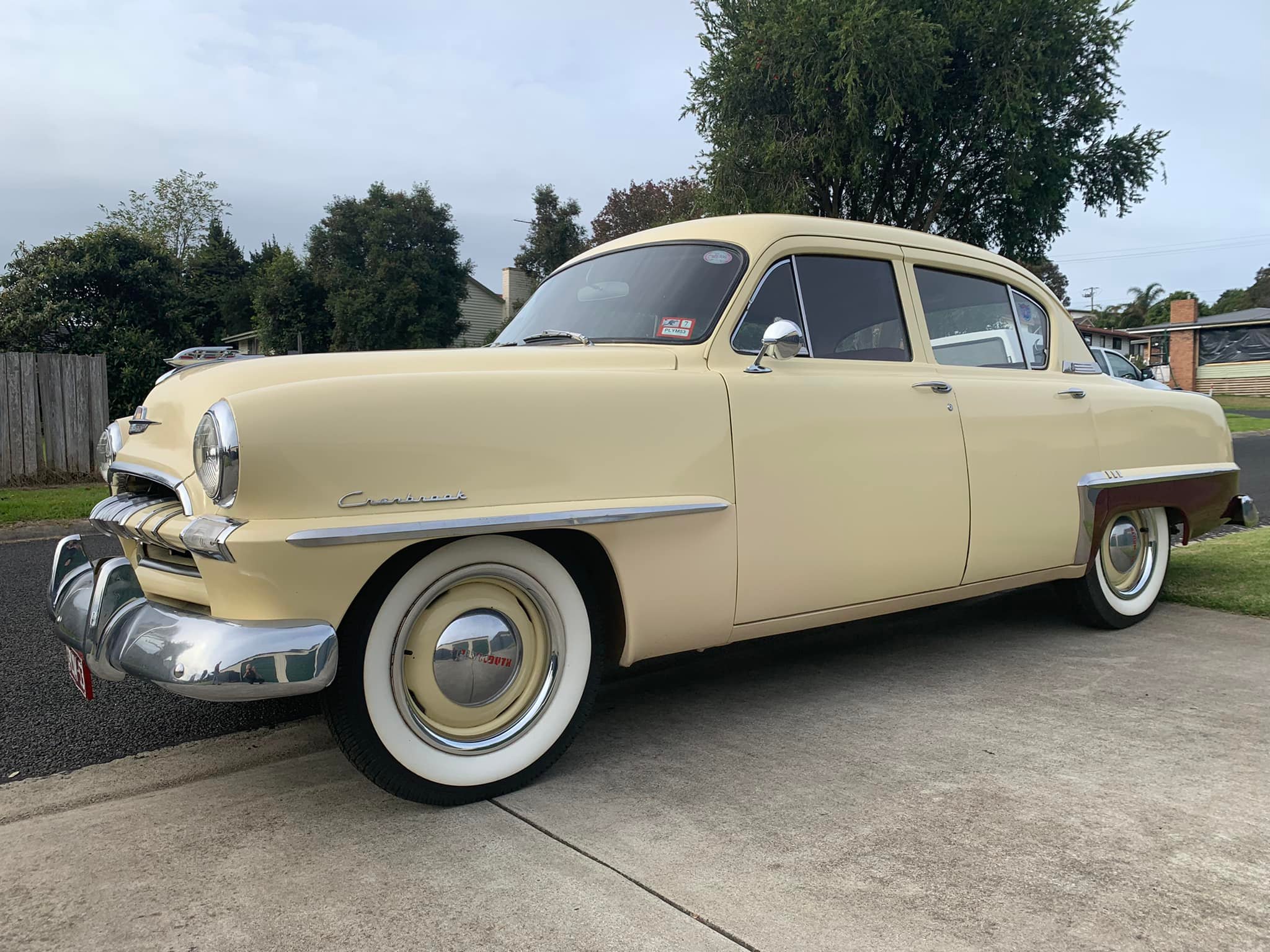 1953 PLYMOUTH CRANBROOK SEDAN