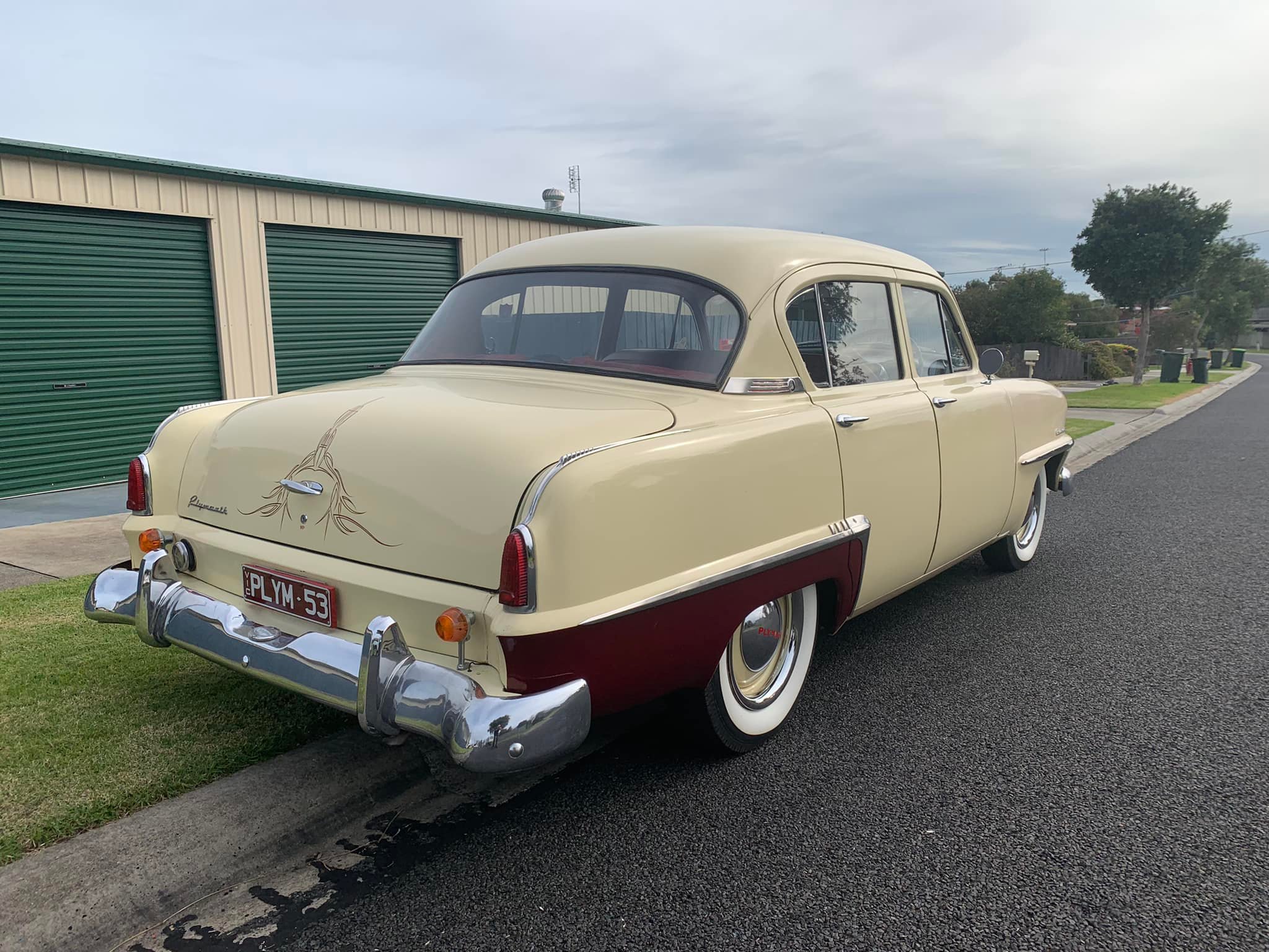 1953 PLYMOUTH CRANBROOK SEDAN