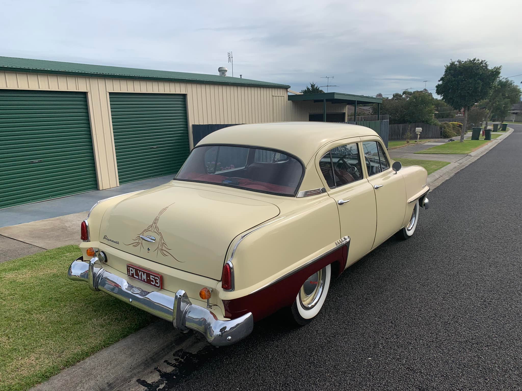 1953 PLYMOUTH CRANBROOK SEDAN