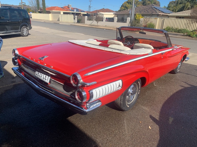 1962 DODGE POLARA 500 CONVERTIBLE