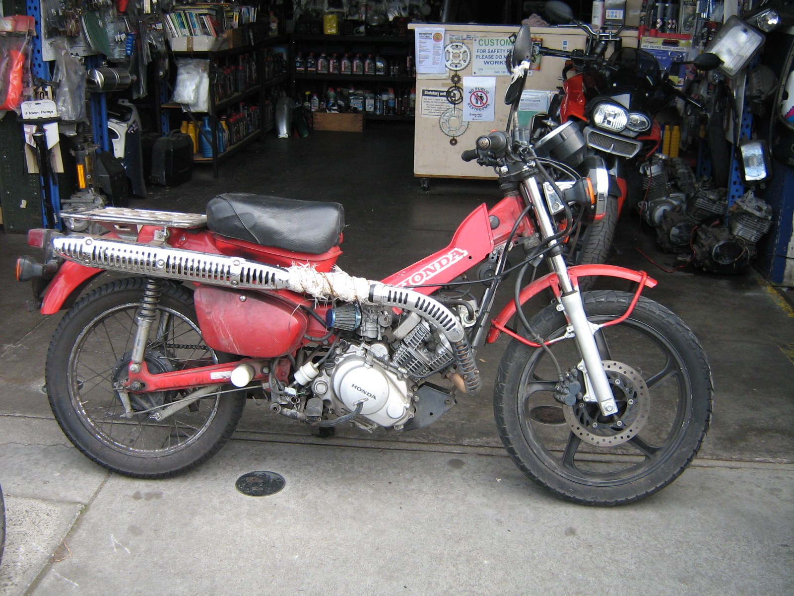 1996 HONDA CT110 FRANKENBIKE