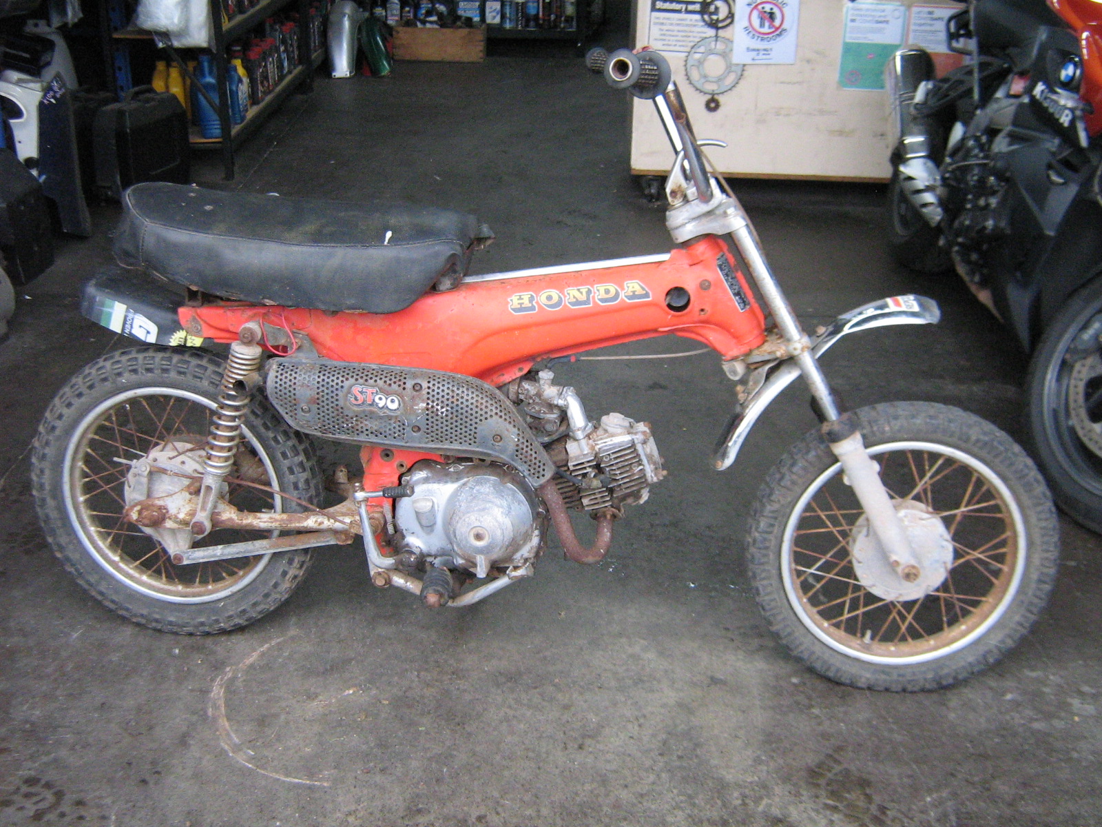 1973 HONDA ST90 MINI BIKE