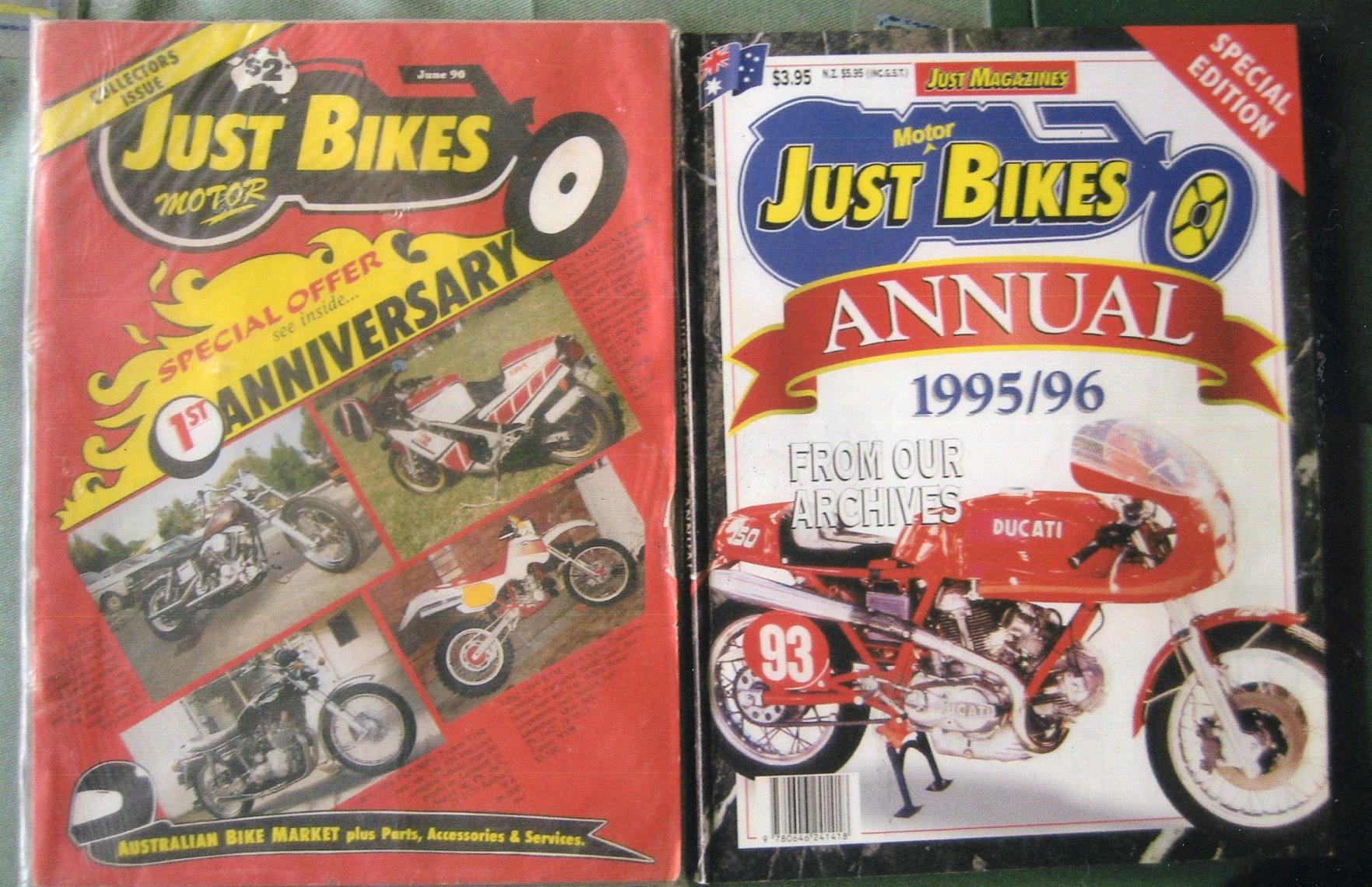 FIRST ANNIVERSARY & 1995/96 ANNUAL SPECIAL EDITIONS