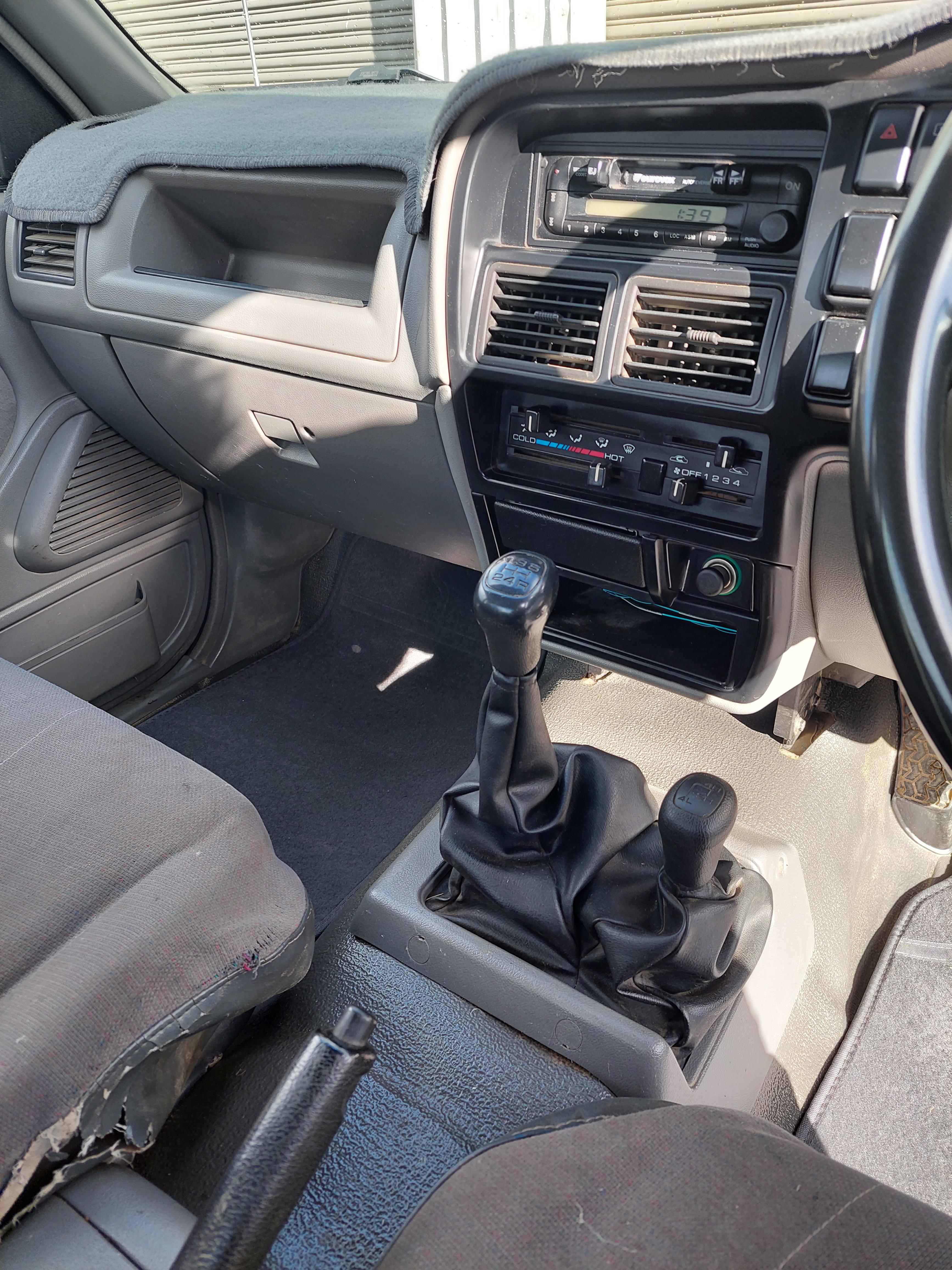 1998 HOLDEN RODEO SPACE CAB UTILITY
