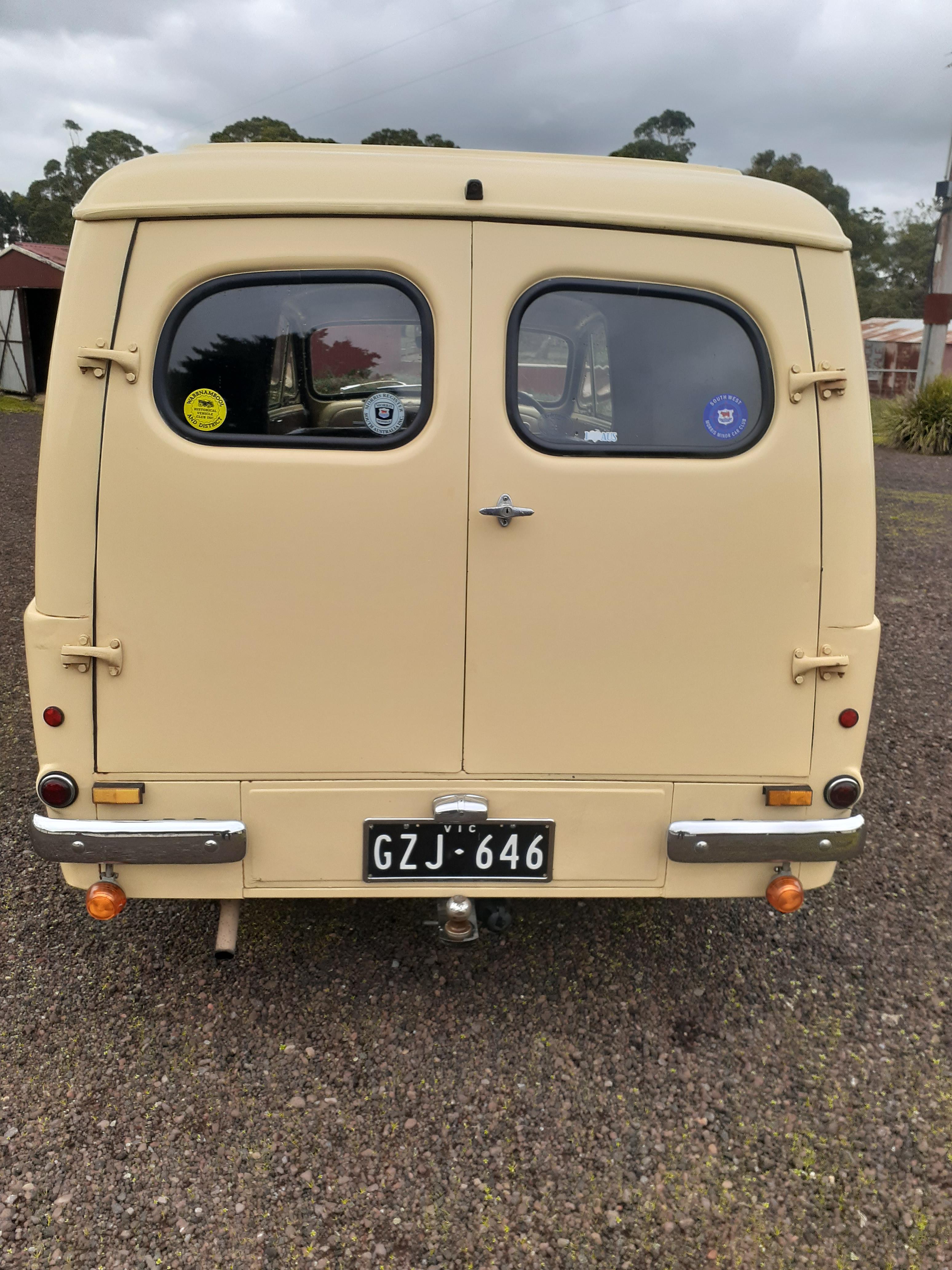 1953 MORRIS COWLEY J TYPE VAN