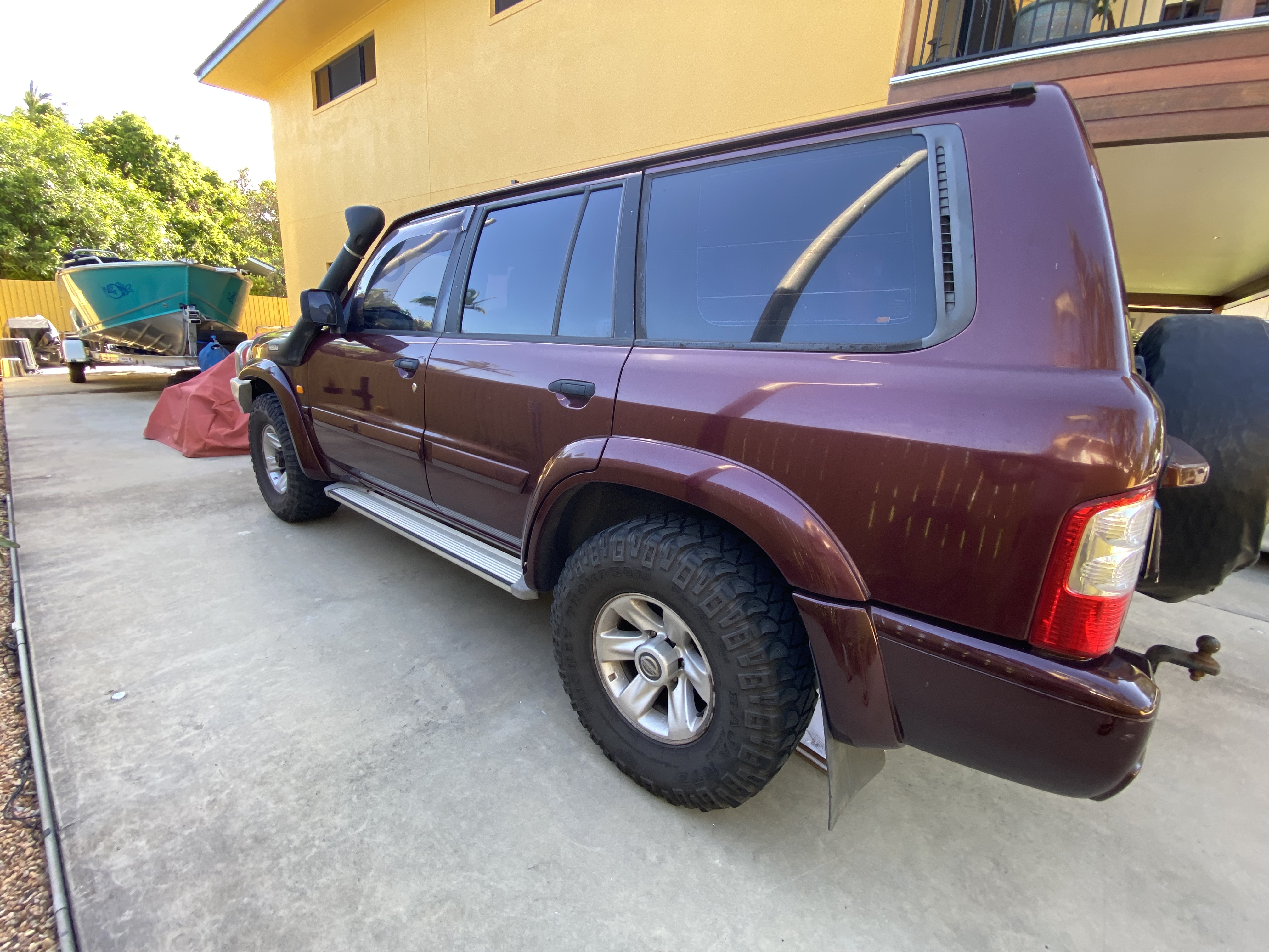 2003 NISSAN PATROL GU III ST-L (4x4) 5 SP MANUAL 4D WAGON