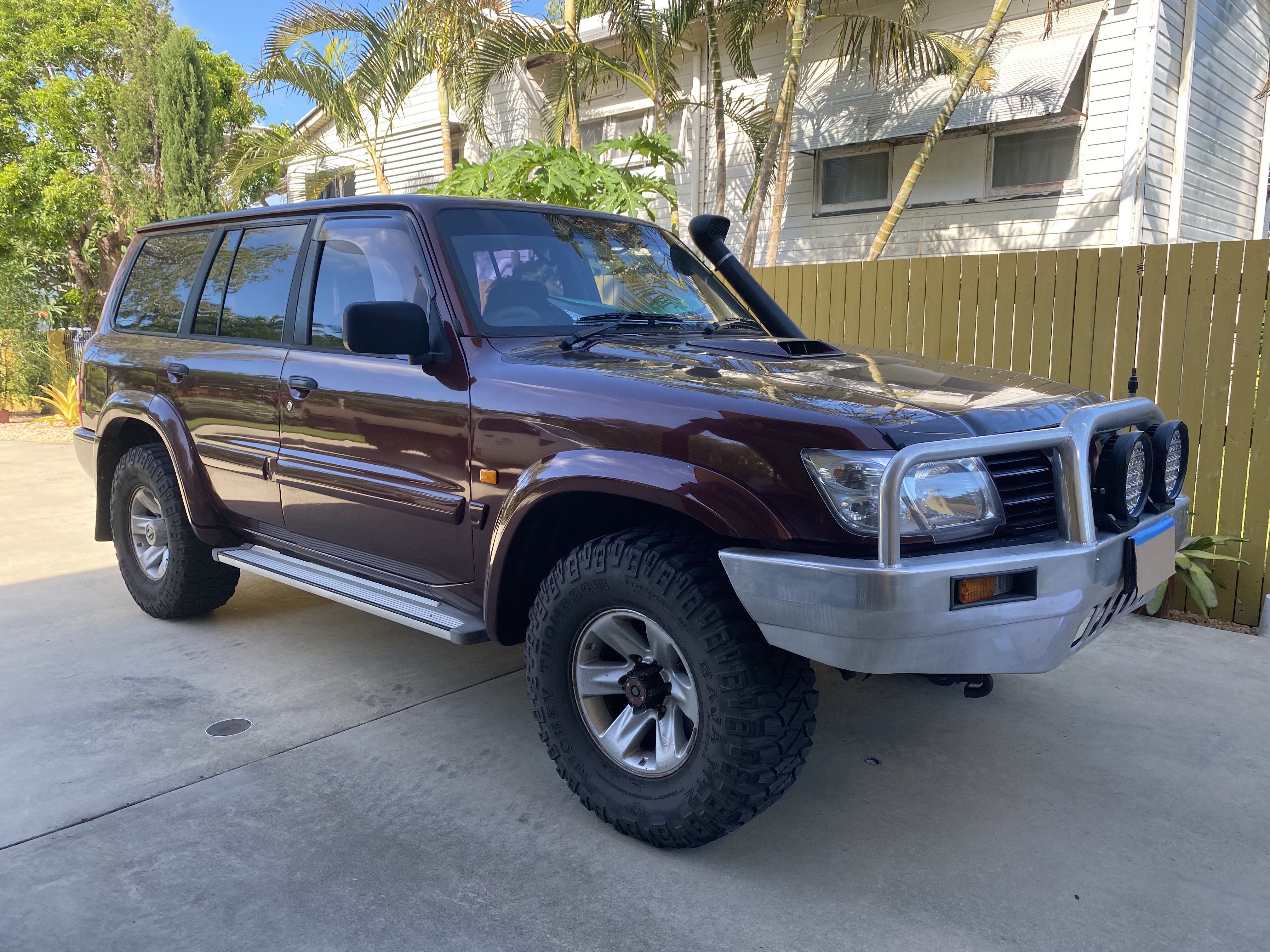 2003 NISSAN PATROL GU III ST-L (4x4) 5 SP MANUAL 4D WAGON
