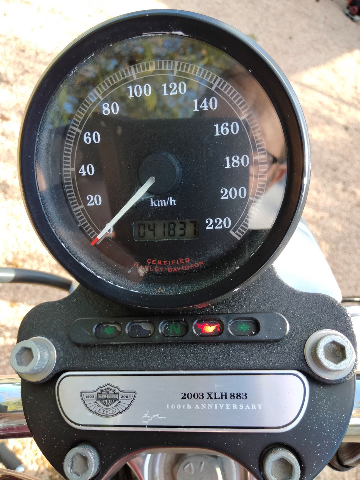 2003 HARLEY-DAVIDSON XLH883 SPORTSTER CRUISER