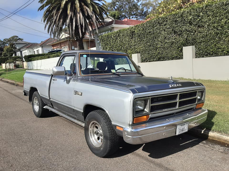 1988 DODGE RAM LE150 SWB PICK UP