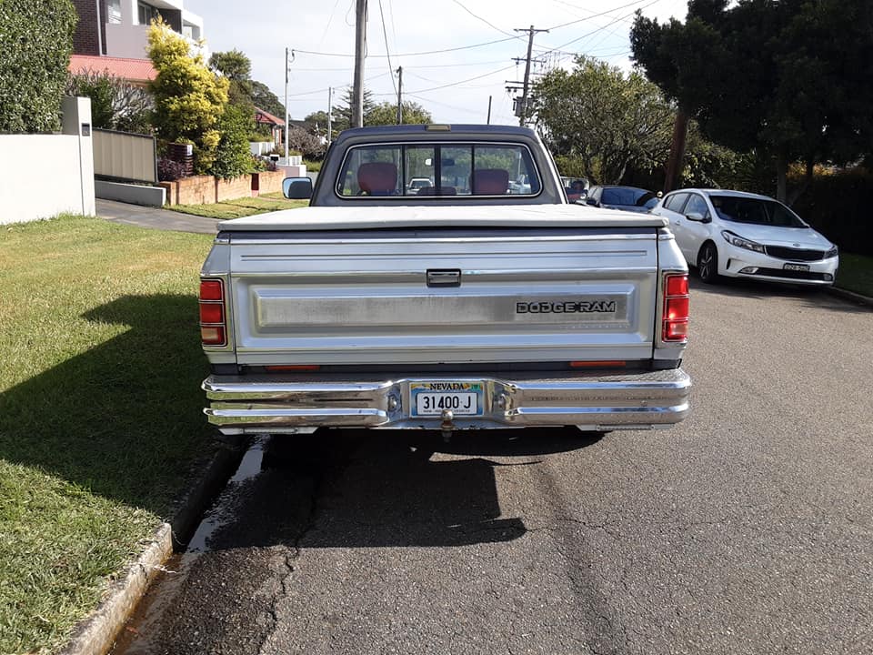1988 DODGE RAM LE150 SWB PICK UP