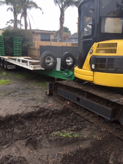 KOMATSU PC 75 UU DOZER BLADE OFFSET BOOM