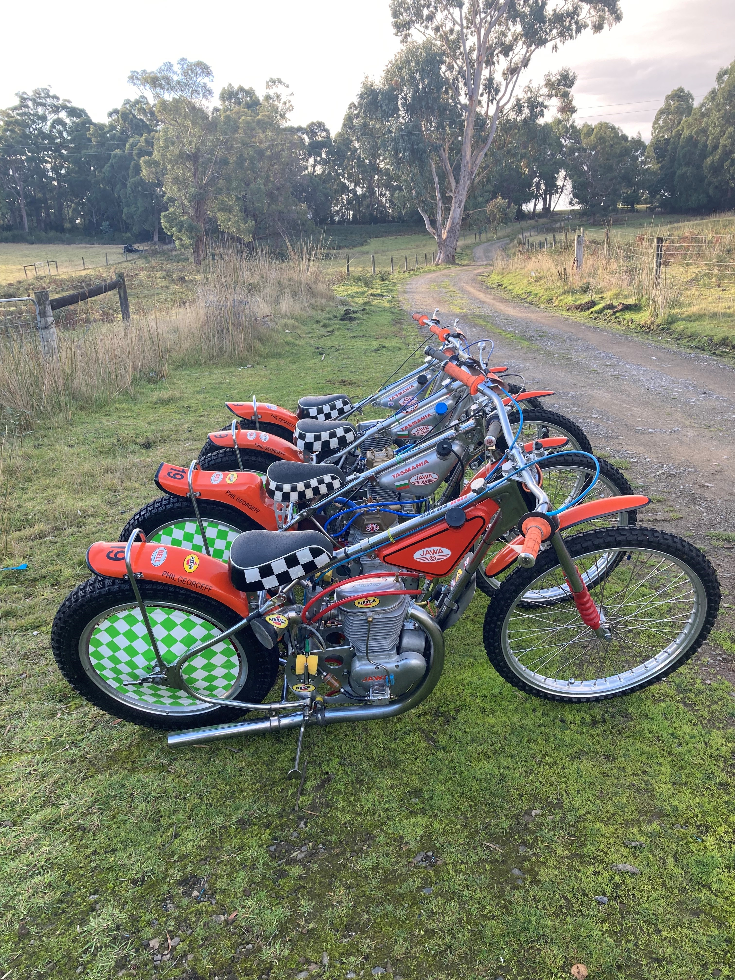 PRE 2022 JAWA SPEEDWAY BIKES 