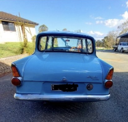 1960 FORD ANGLIA 4 SP MANUAL 2D SEDAN 