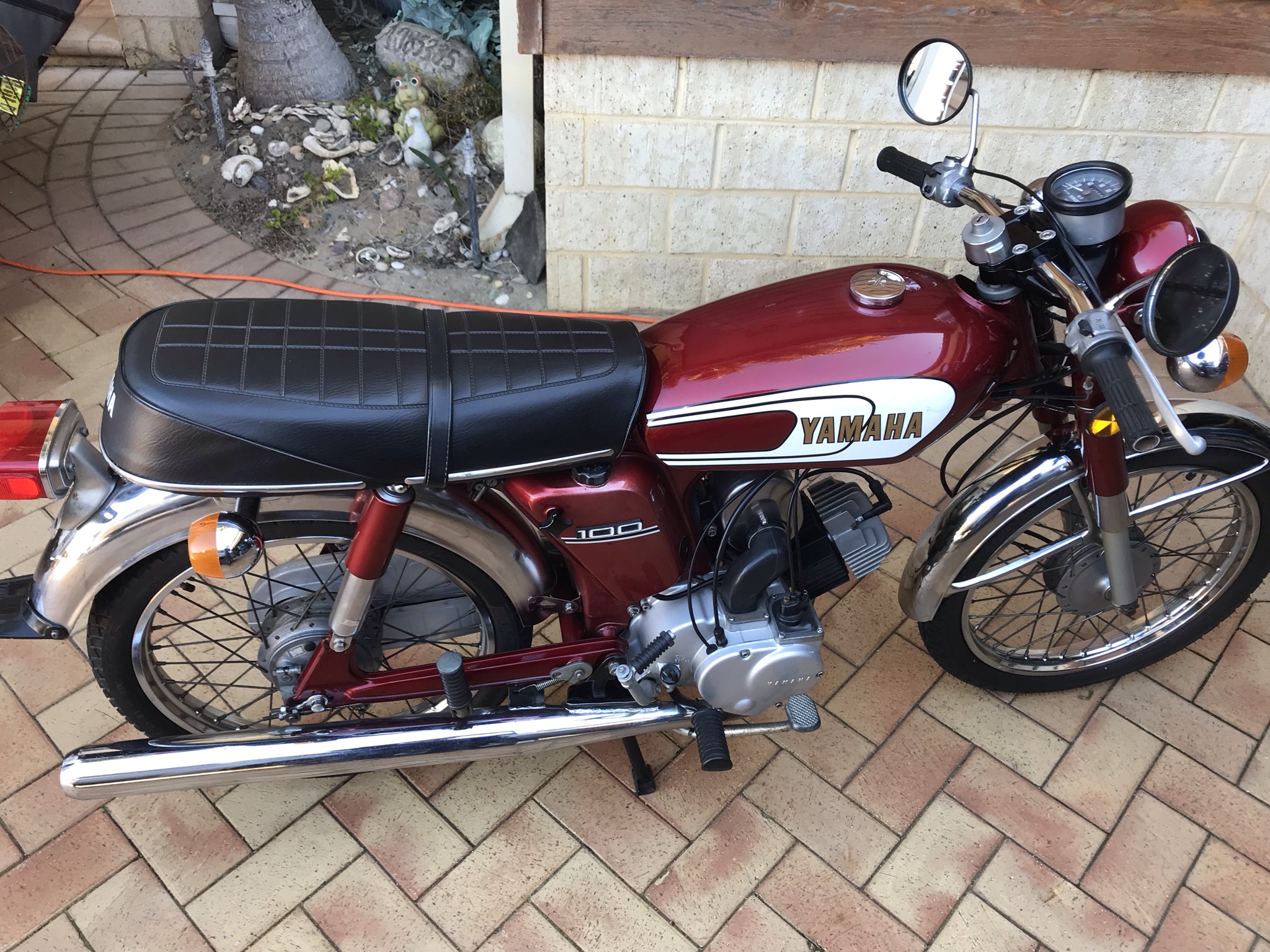 1978 YAMAHA YB100 ROAD